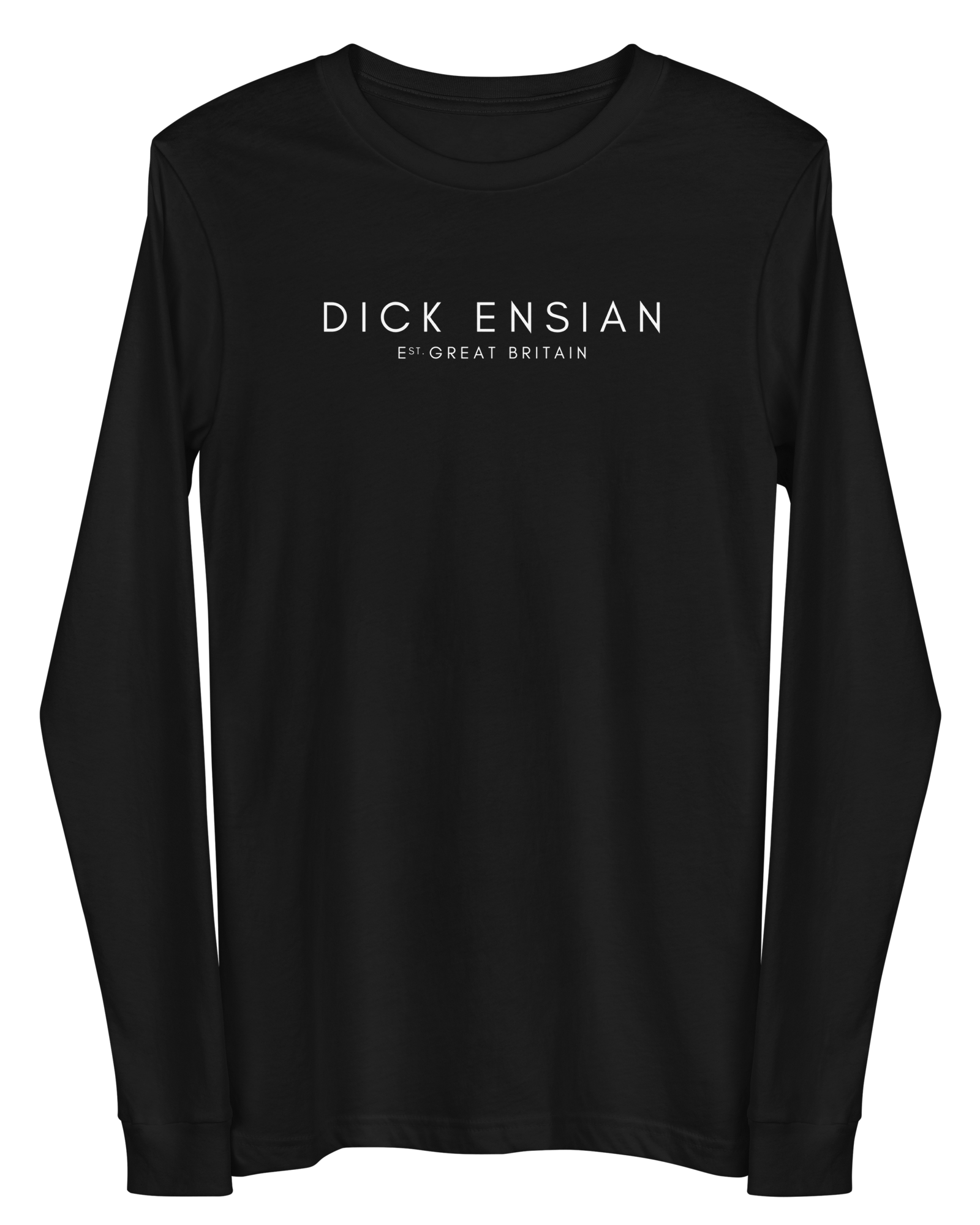 Dick Ensian Long Sleeve Shirt Black / XS Shirts & Tops Jolly & Goode