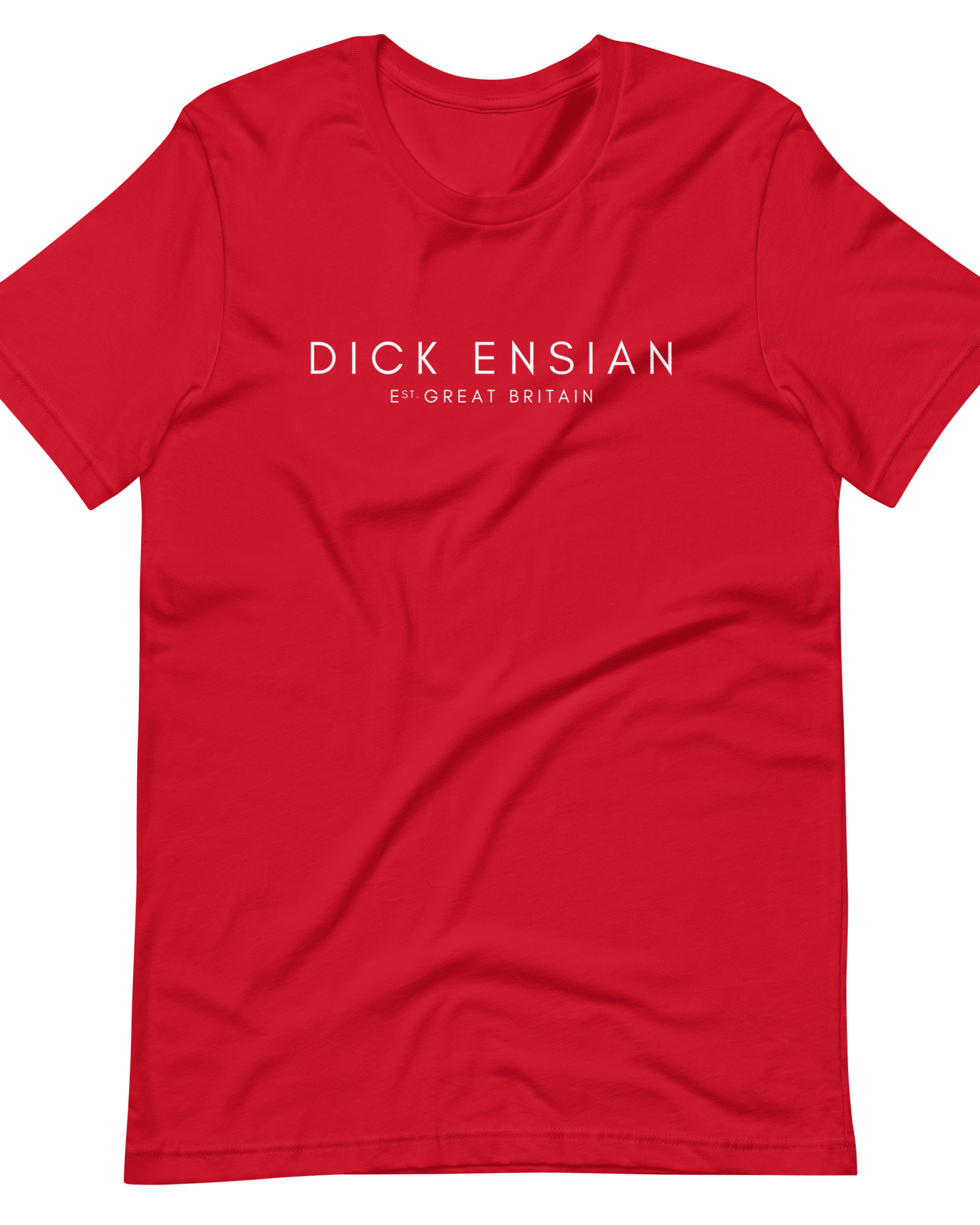 Dick Ensian T-Shirt Red / S Shirts & Tops Jolly & Goode