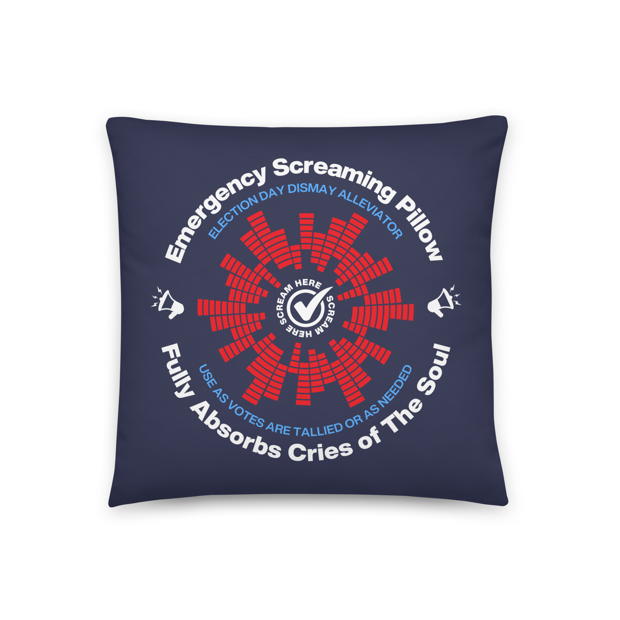 Election Day Emergency Screaming Pillow Jolly & Goode