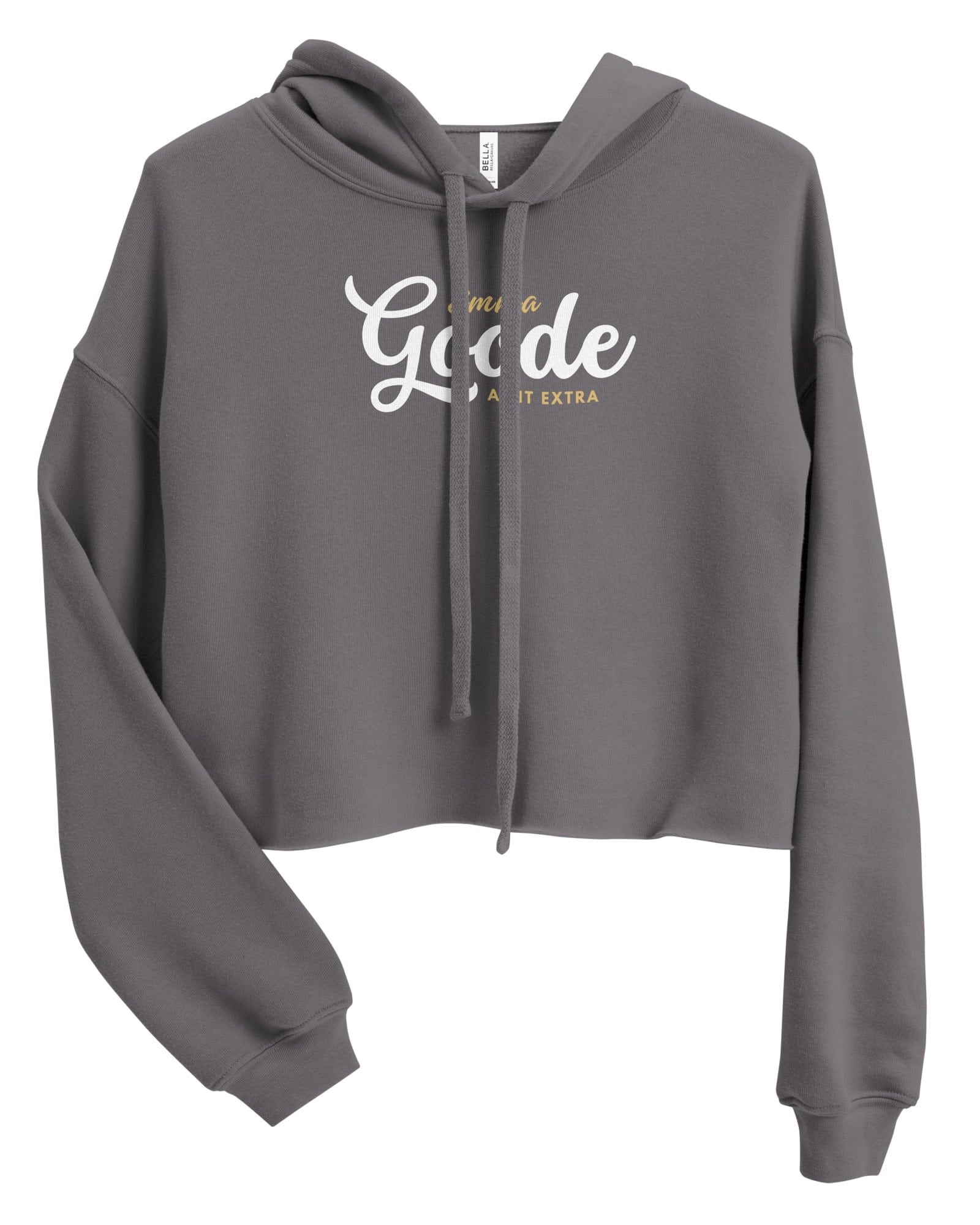 Emma Goode, A Bit Extra, Crop Hoodie.