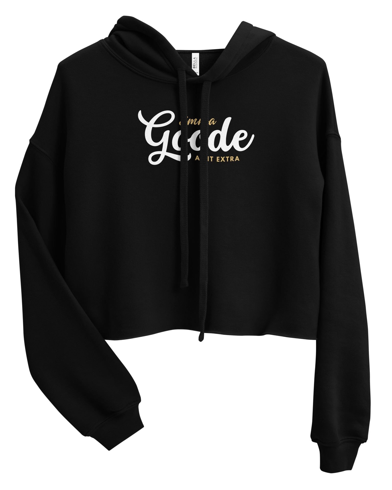 Emma Goode, A Bit Extra, Crop Hoodie.