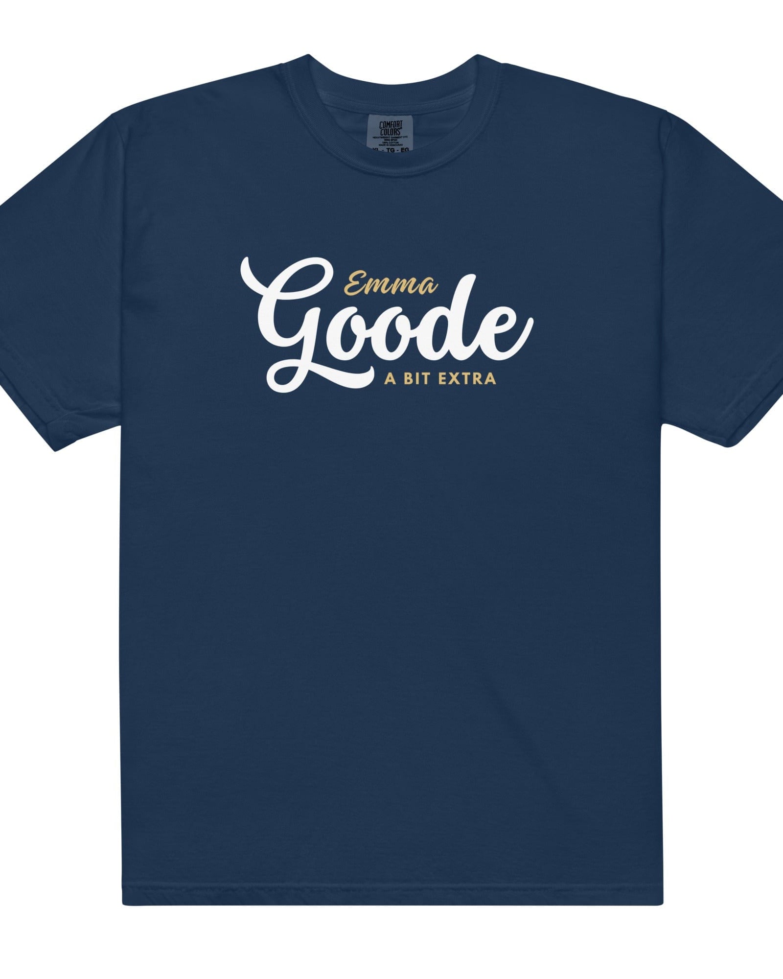 Emma Goode A Bit Extra Tee | Garment-dyed heavyweight cotton.