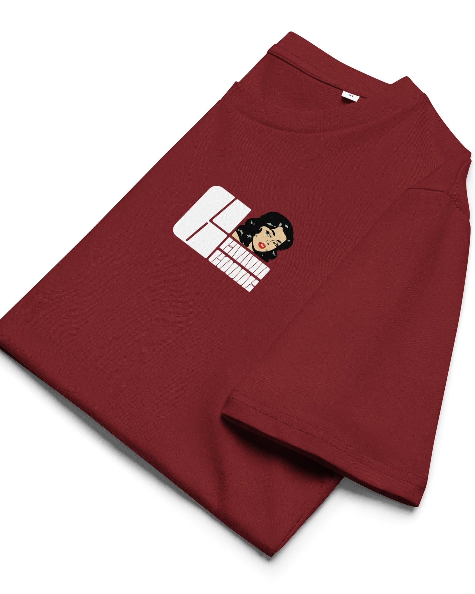 Emma Goode, Goode Girl OMG! Women's Organic Ribbed Neck T-shirt.