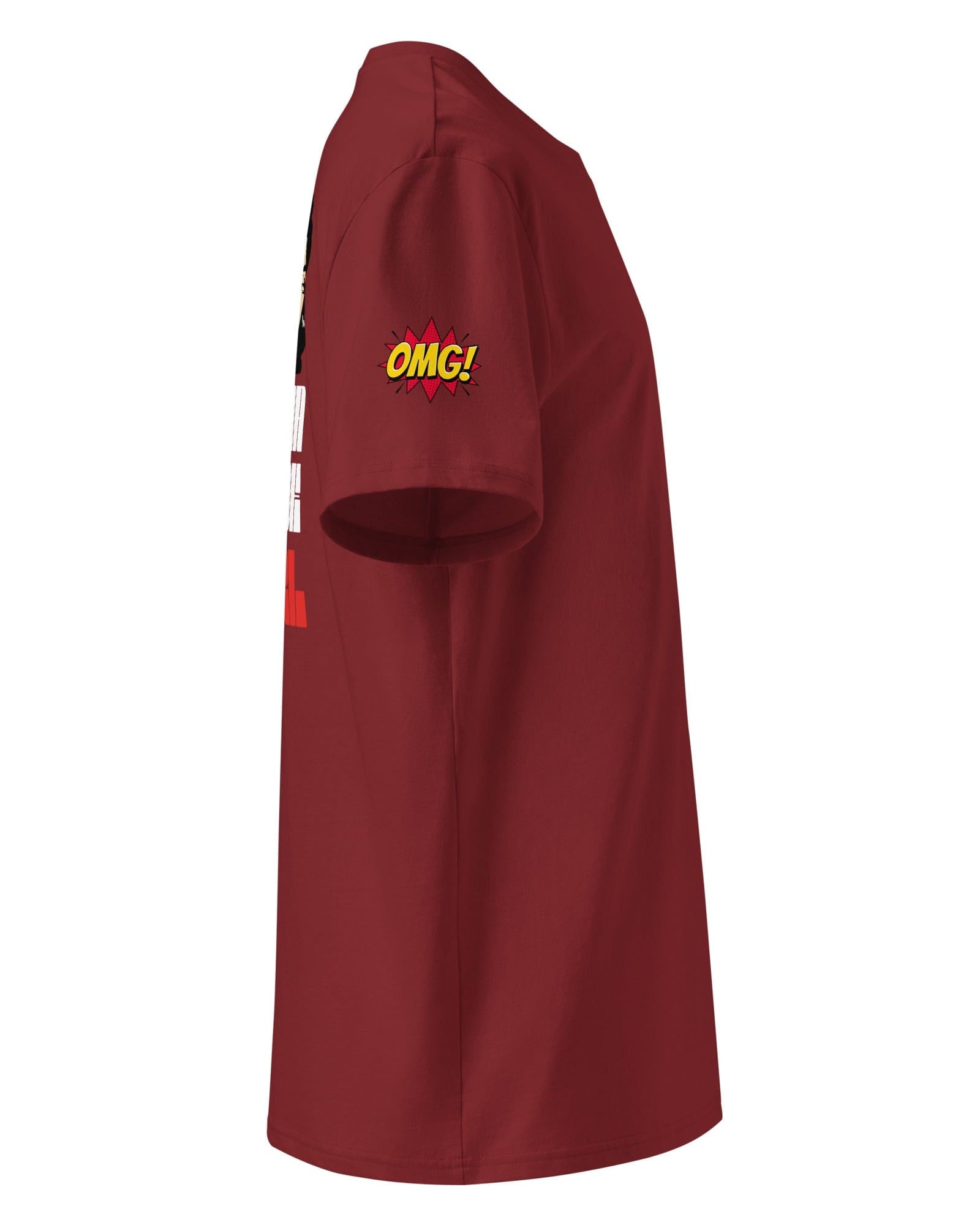 Emma Goode, Goode Girl OMG! Women's Organic Ribbed Neck T-shirt.