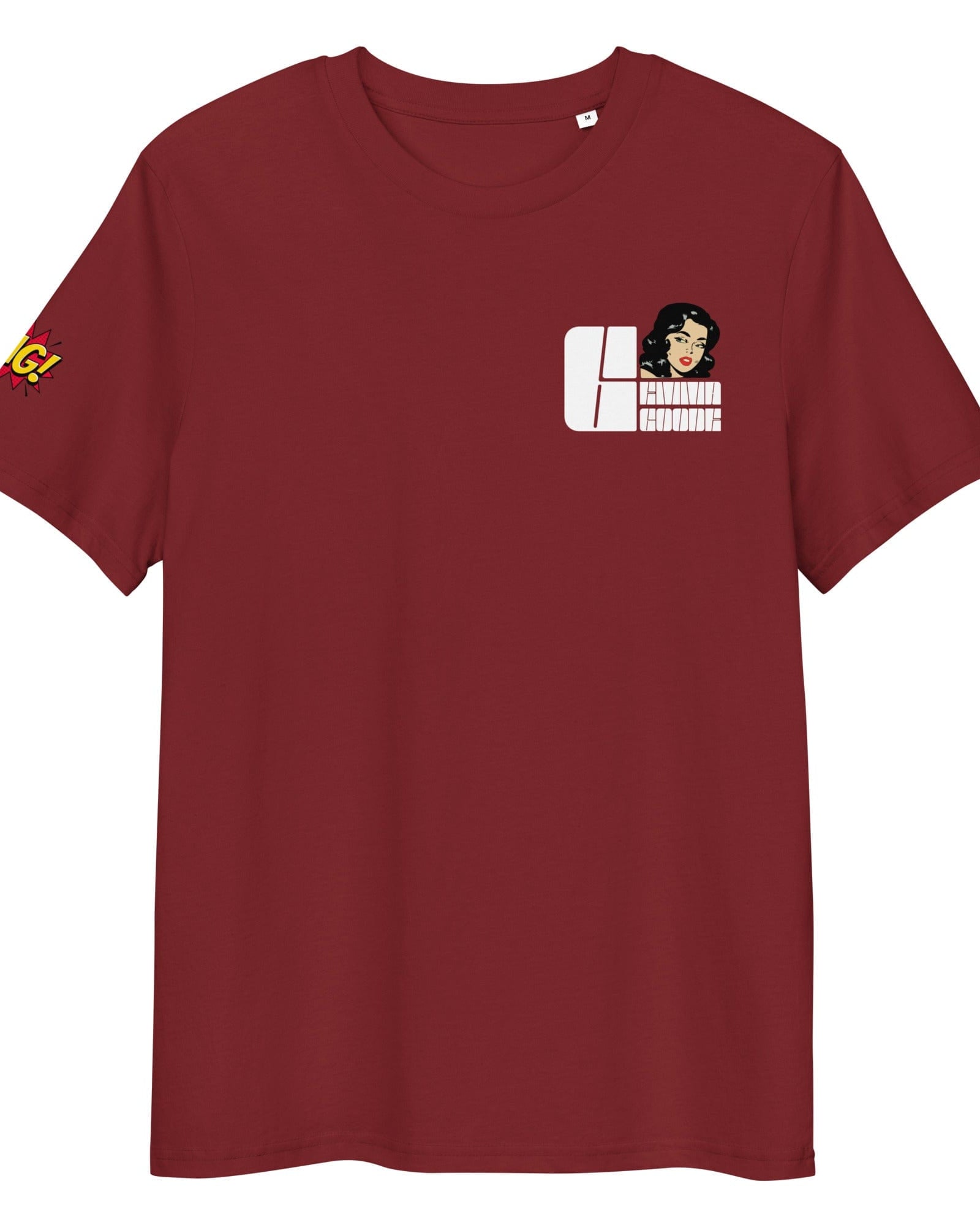 Emma Goode, Goode Girl OMG! Women's Organic Ribbed Neck T-shirt.