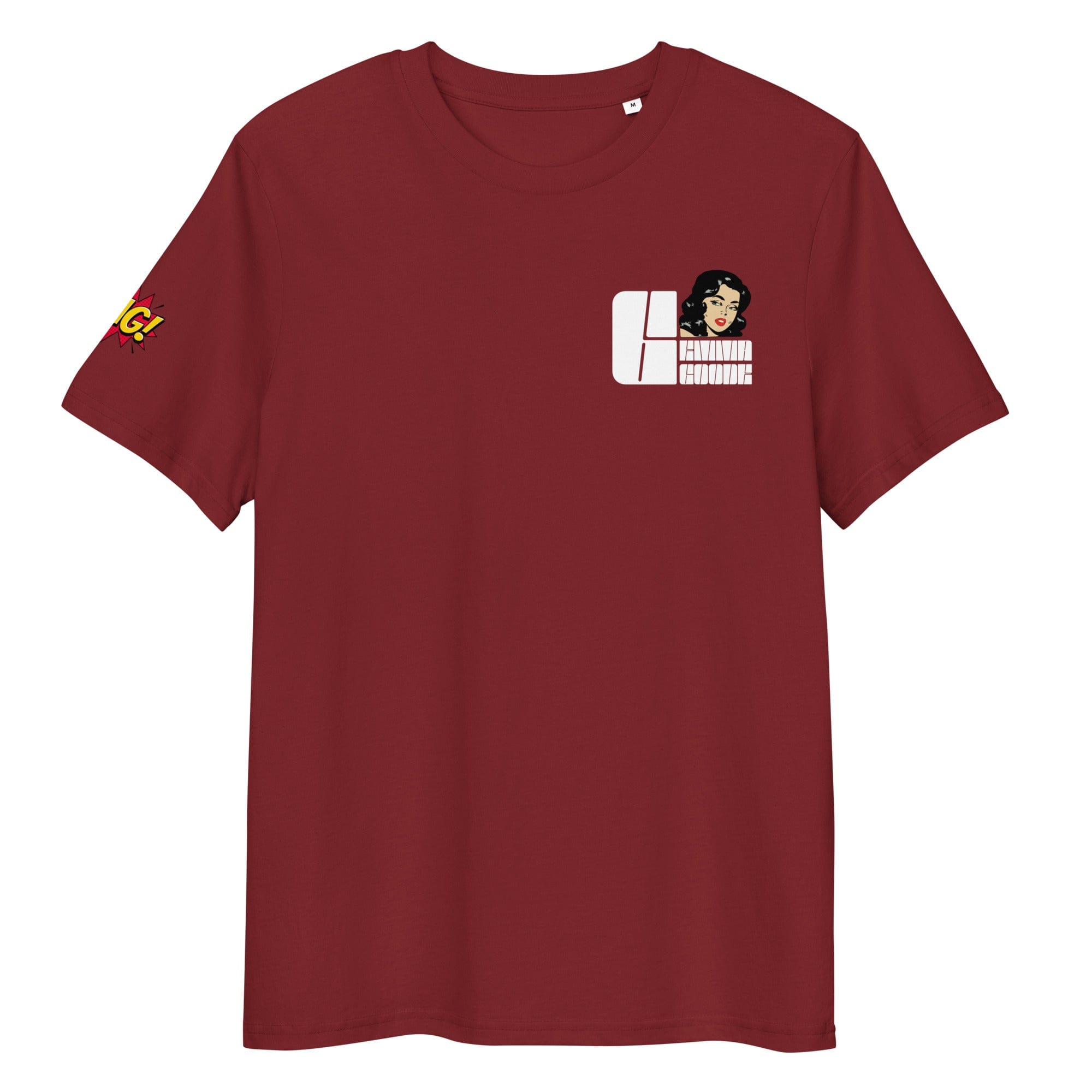 Emma Goode, Goode Girl OMG! Women's Organic Ribbed Neck T-shirt.