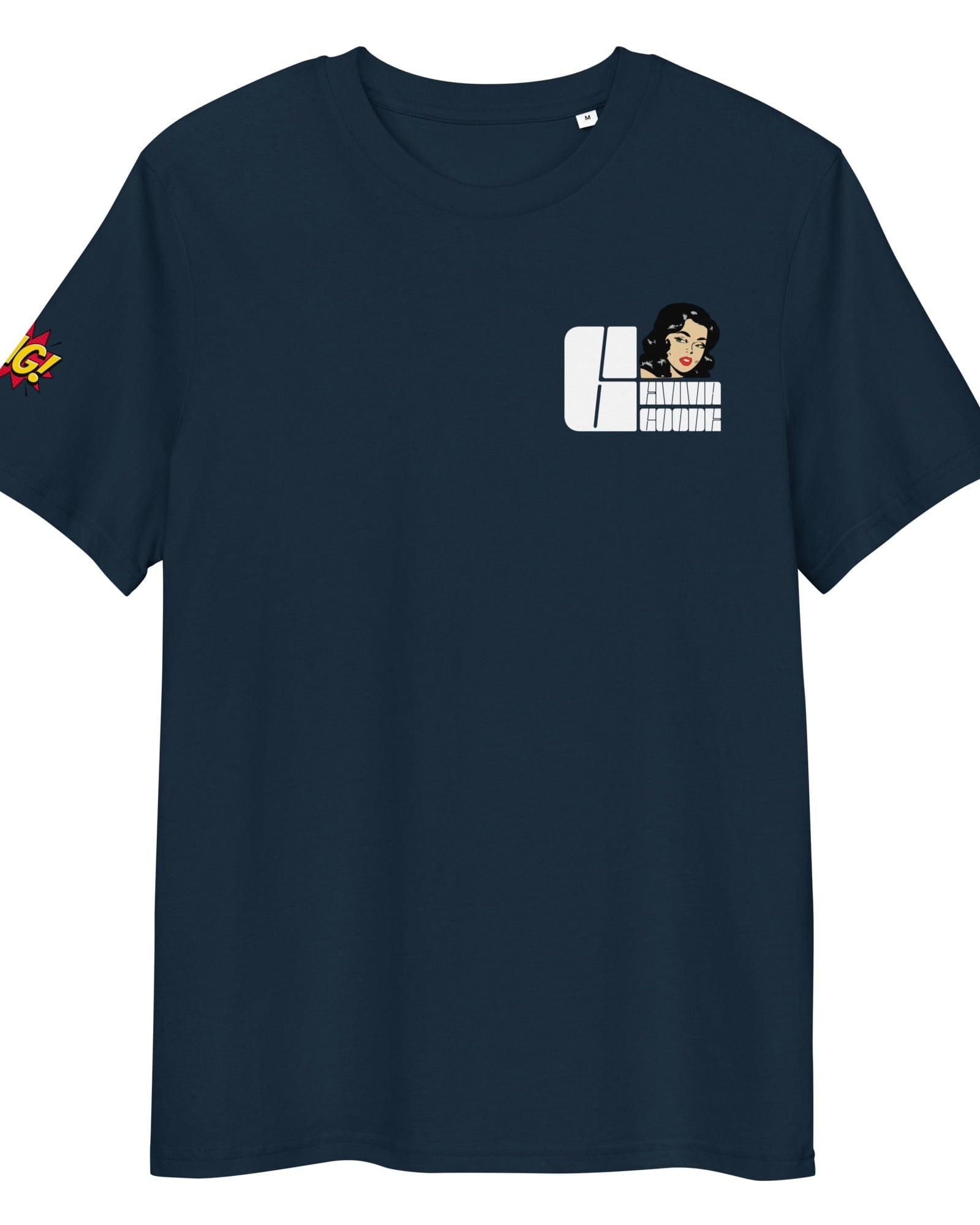 Emma Goode, Goode Girl OMG! Women's Organic Ribbed Neck T-shirt.