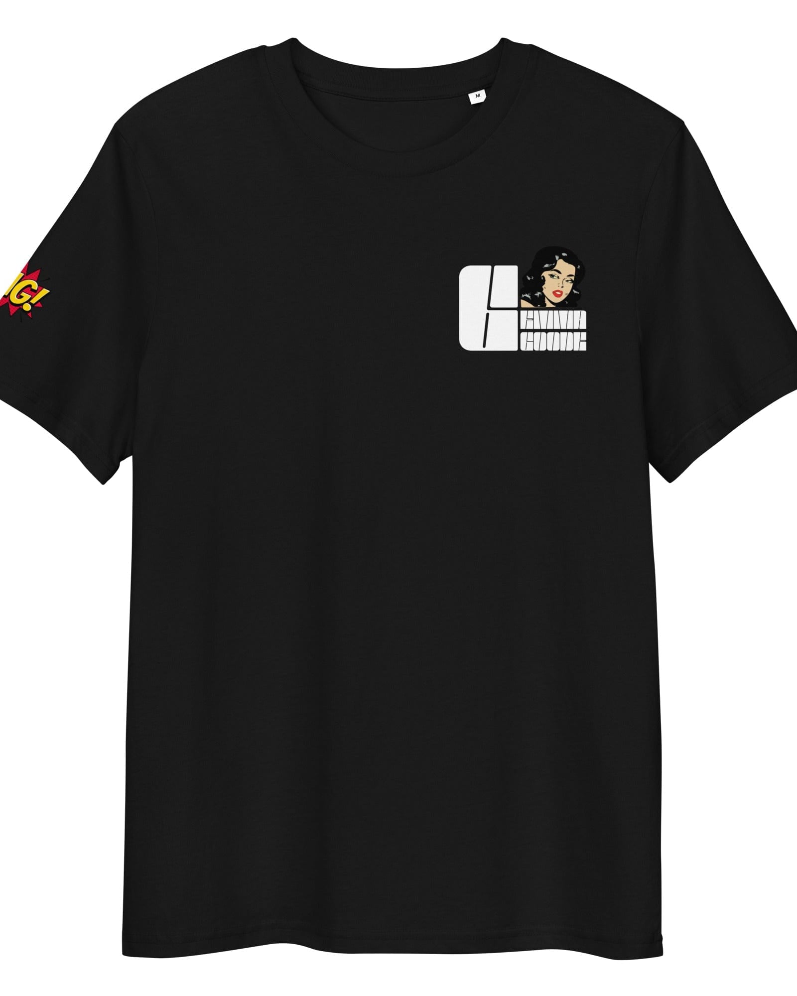 Emma Goode, Goode Girl OMG! Women's Organic Ribbed Neck T-shirt.