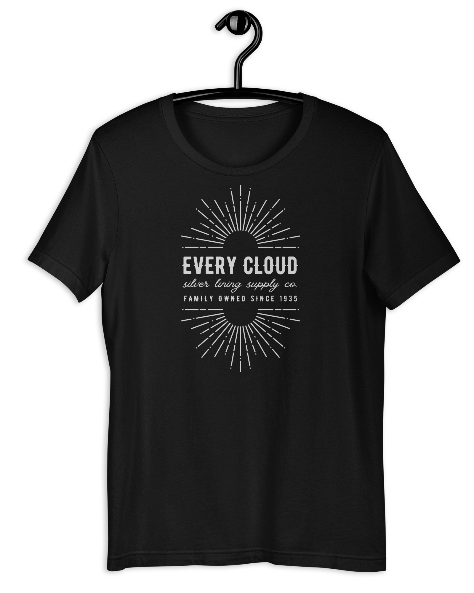Every Cloud Silver Lining Supply Co. T-shirt Black / XS Jolly & Goode