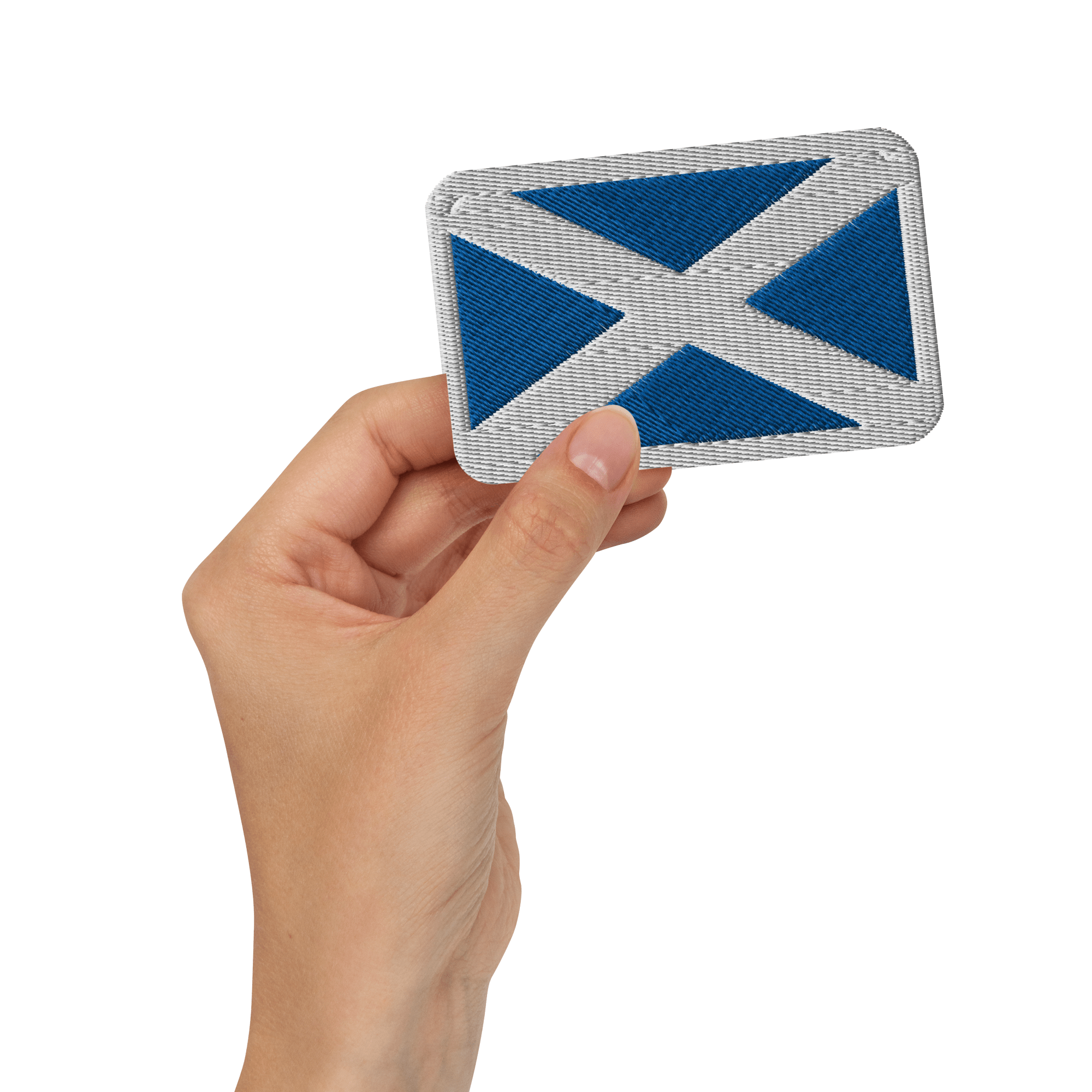 Flag of Scotland Embroidered Patch.