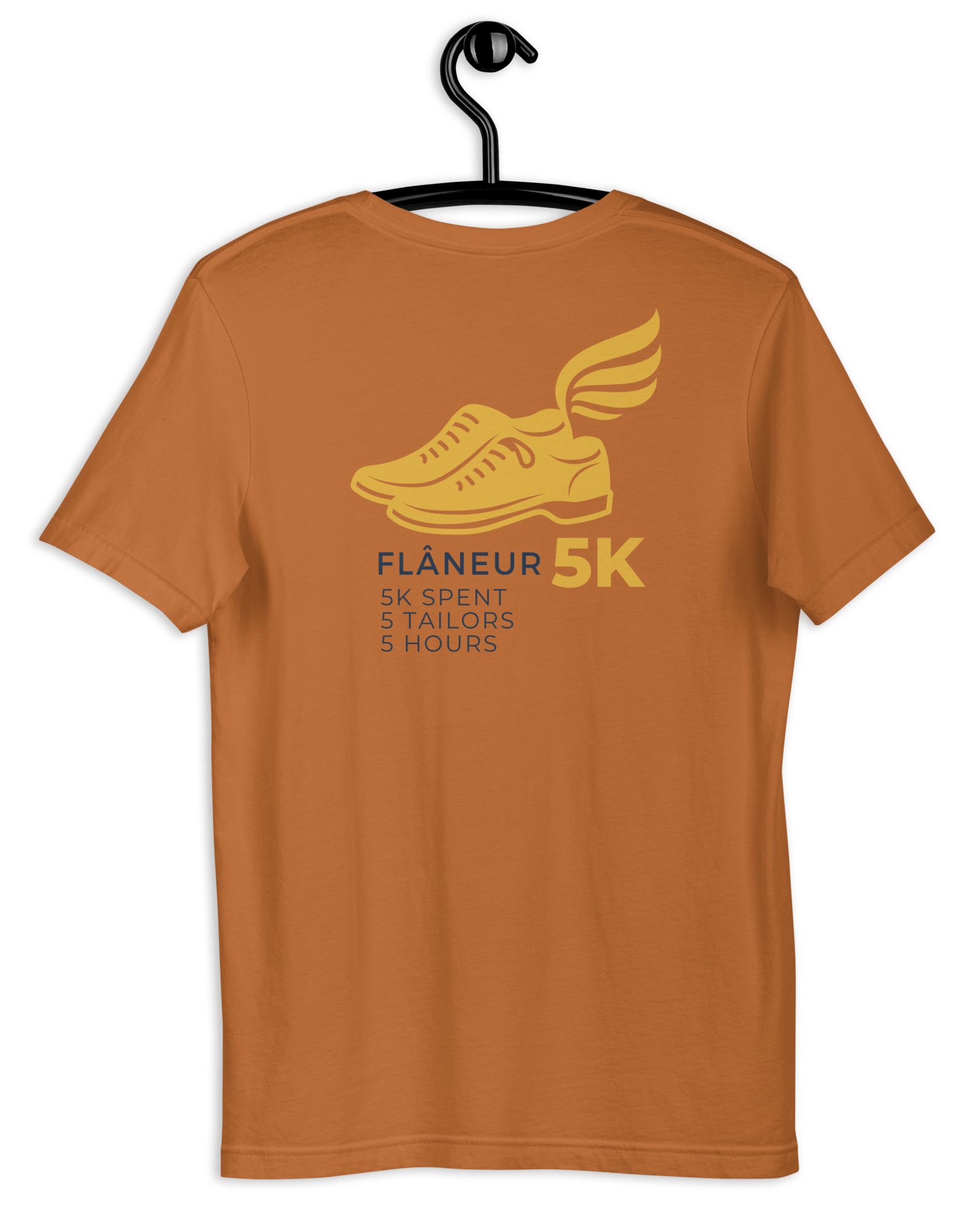 Flaneur 5K T-shirt.
