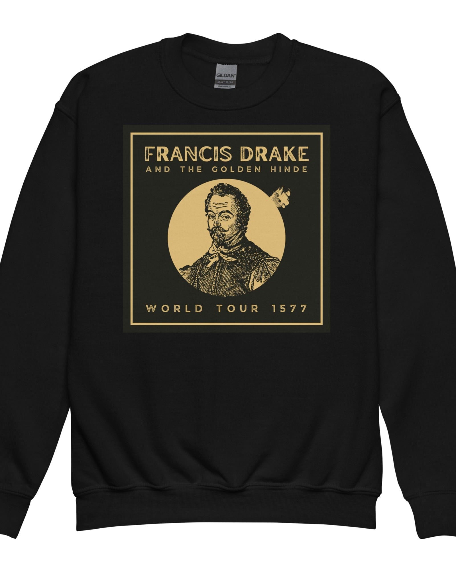 Francis Drake and The Golden Hinde | Youth Sweatshirt.