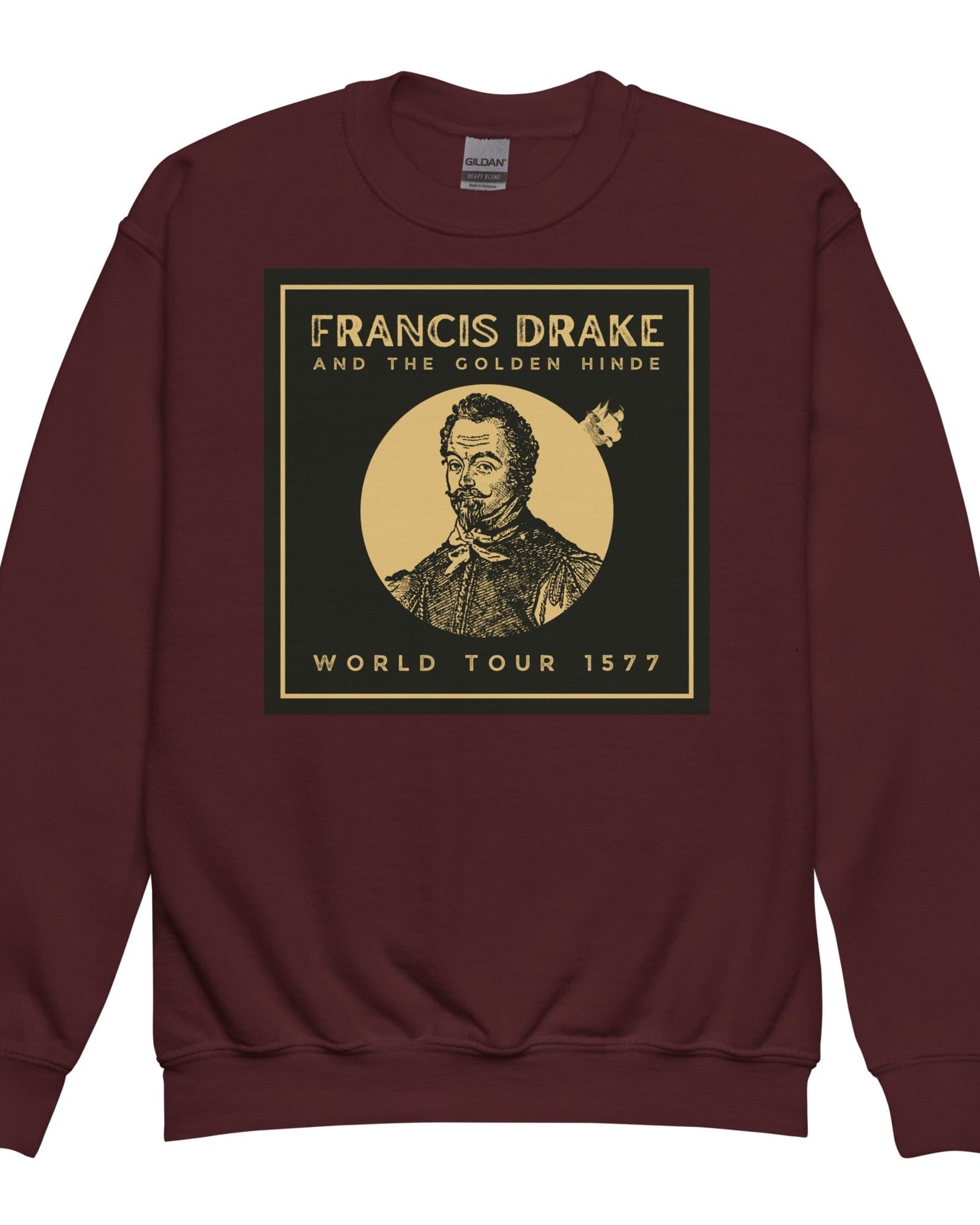 Francis Drake and The Golden Hinde | Youth Sweatshirt.
