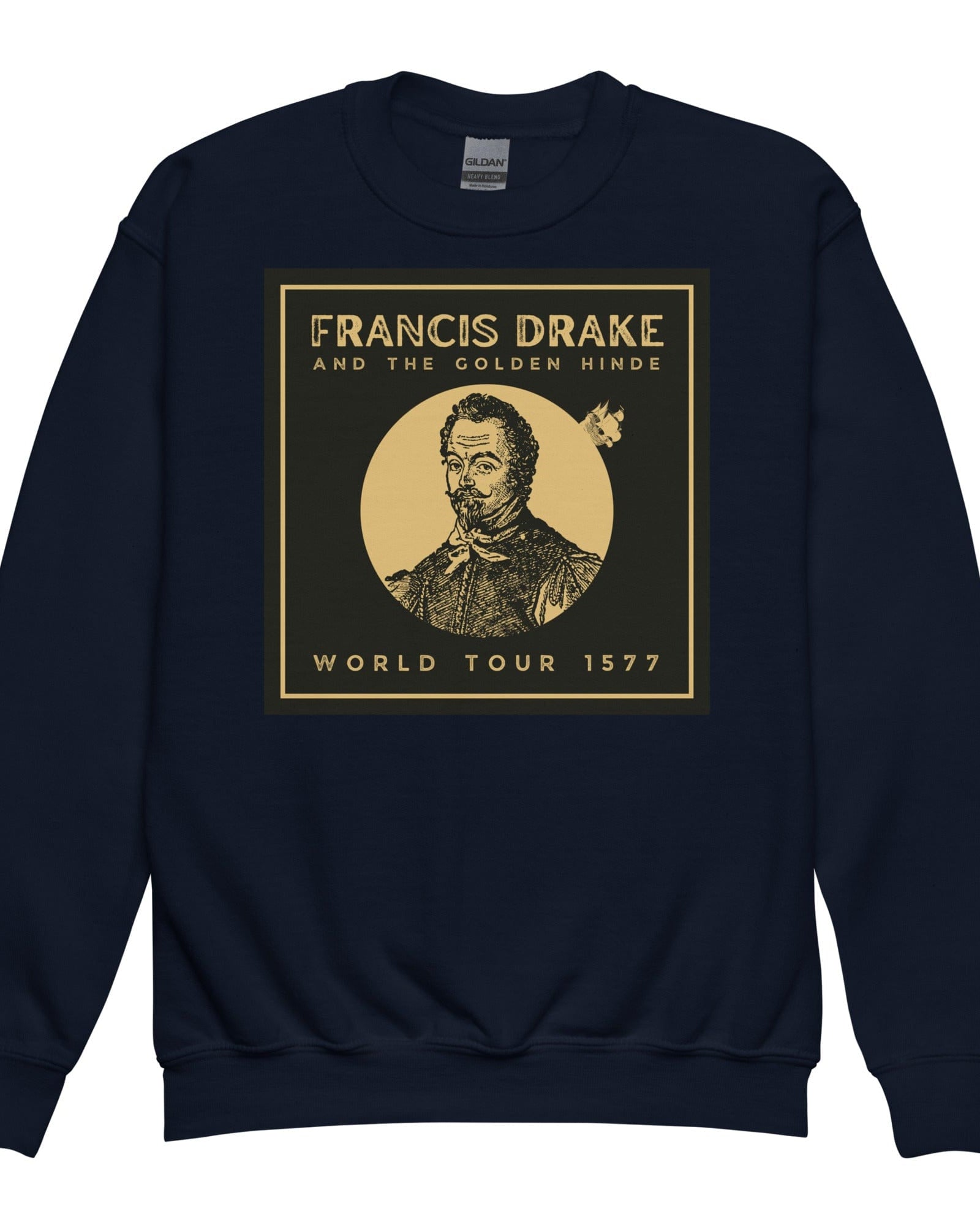 Francis Drake and The Golden Hinde | Youth Sweatshirt.