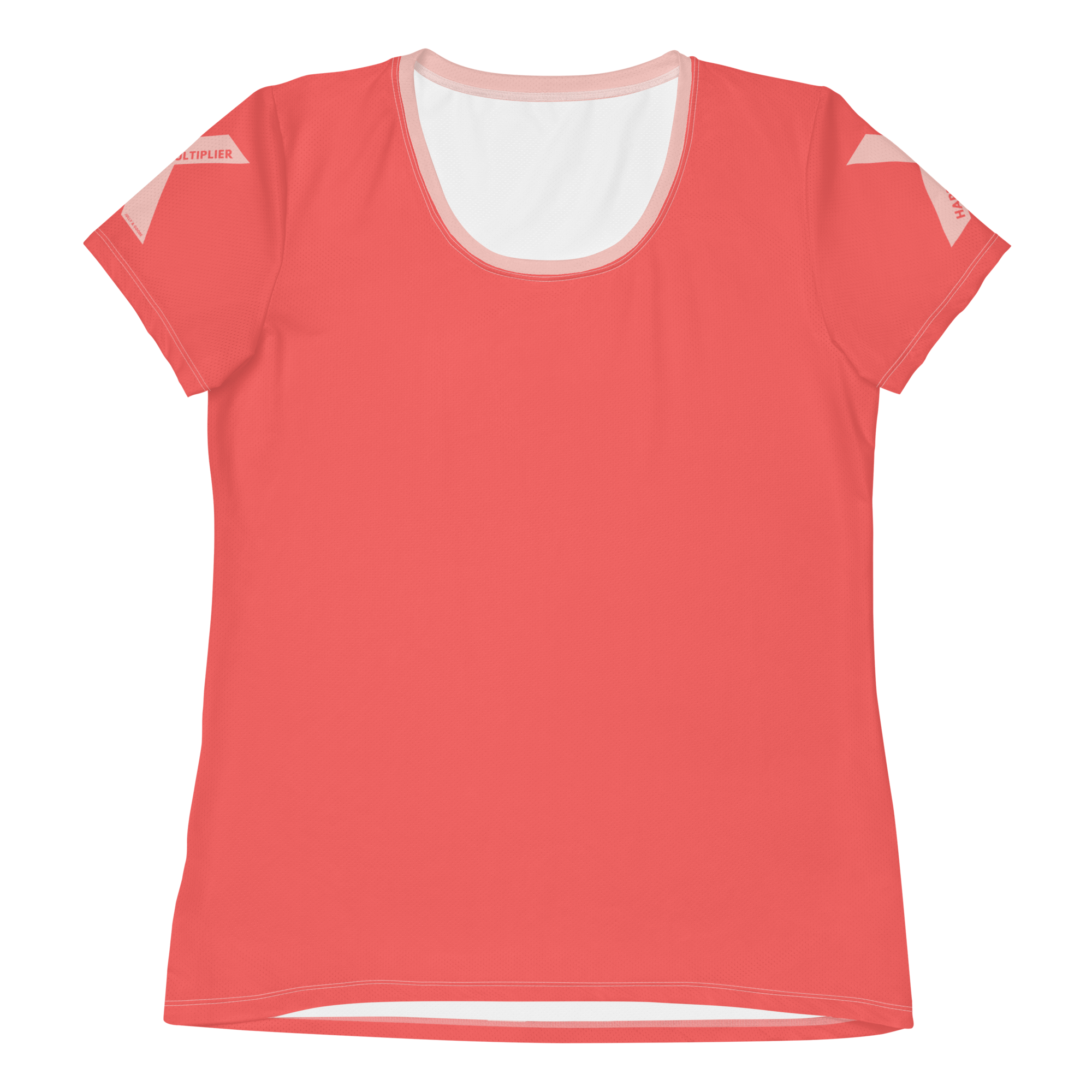 Happiness Multiplier Call to Arms Women's Athletic Shirt.