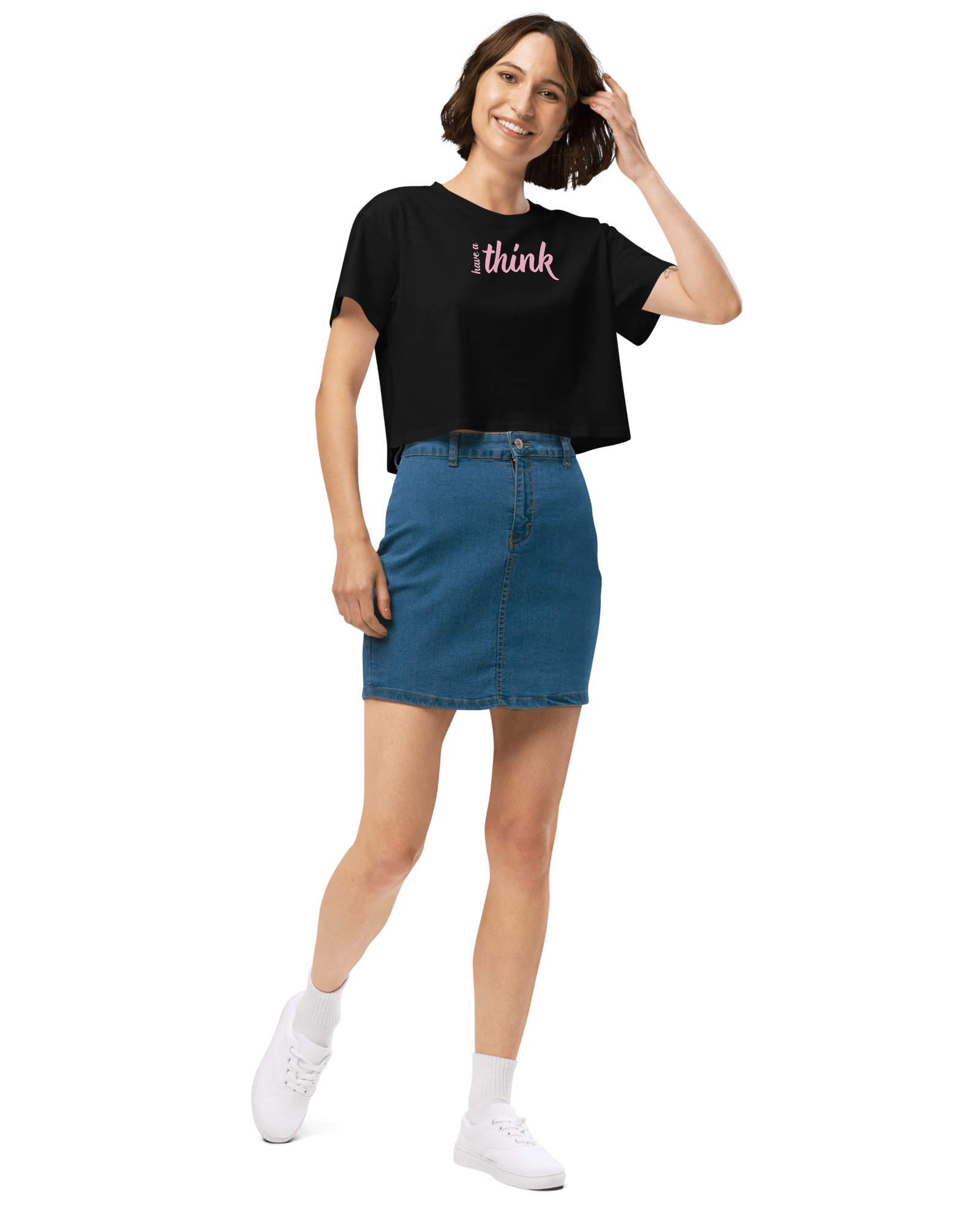 Have a Think Crop Top.