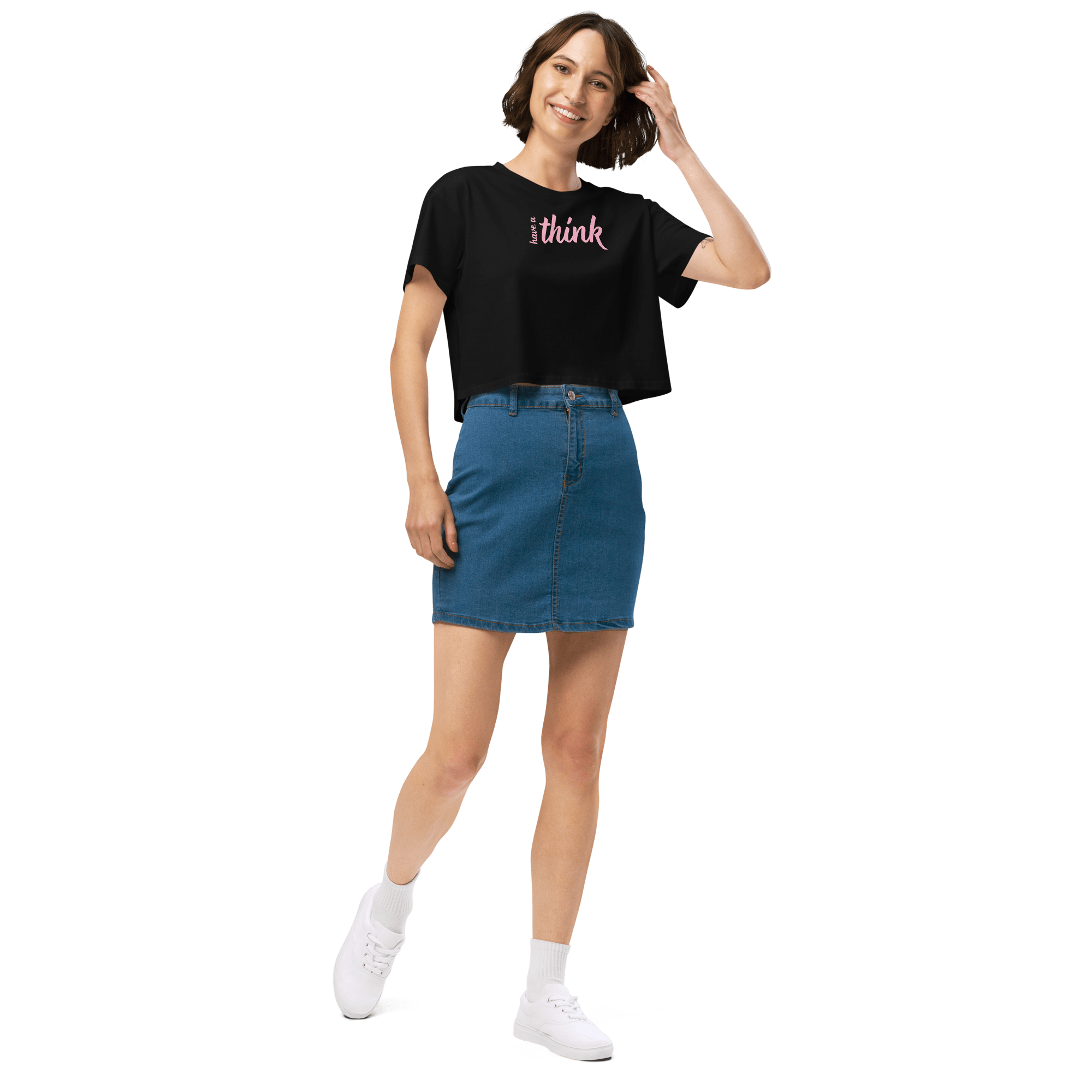 Have a Think Crop Top.