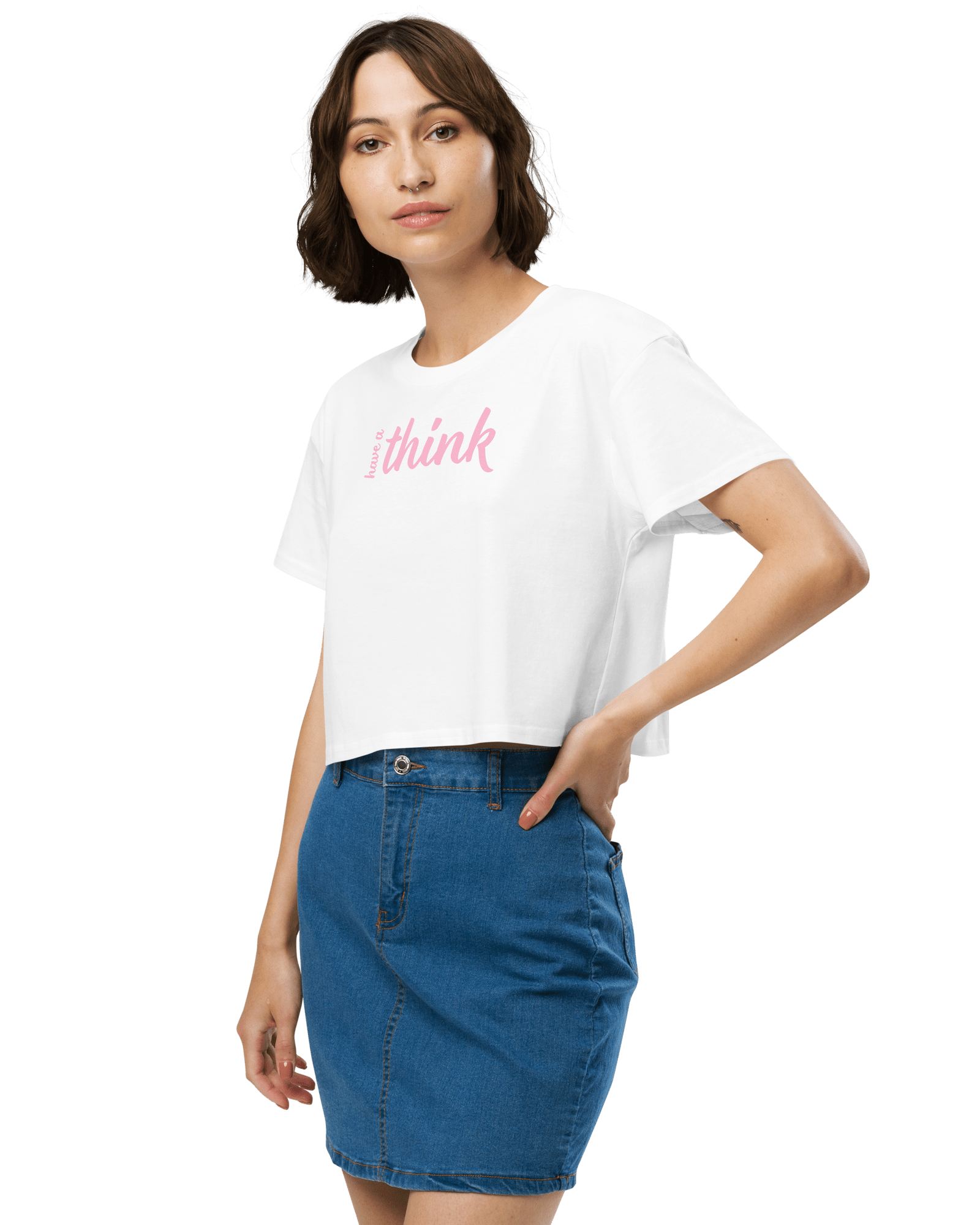Have a Think Crop Top.