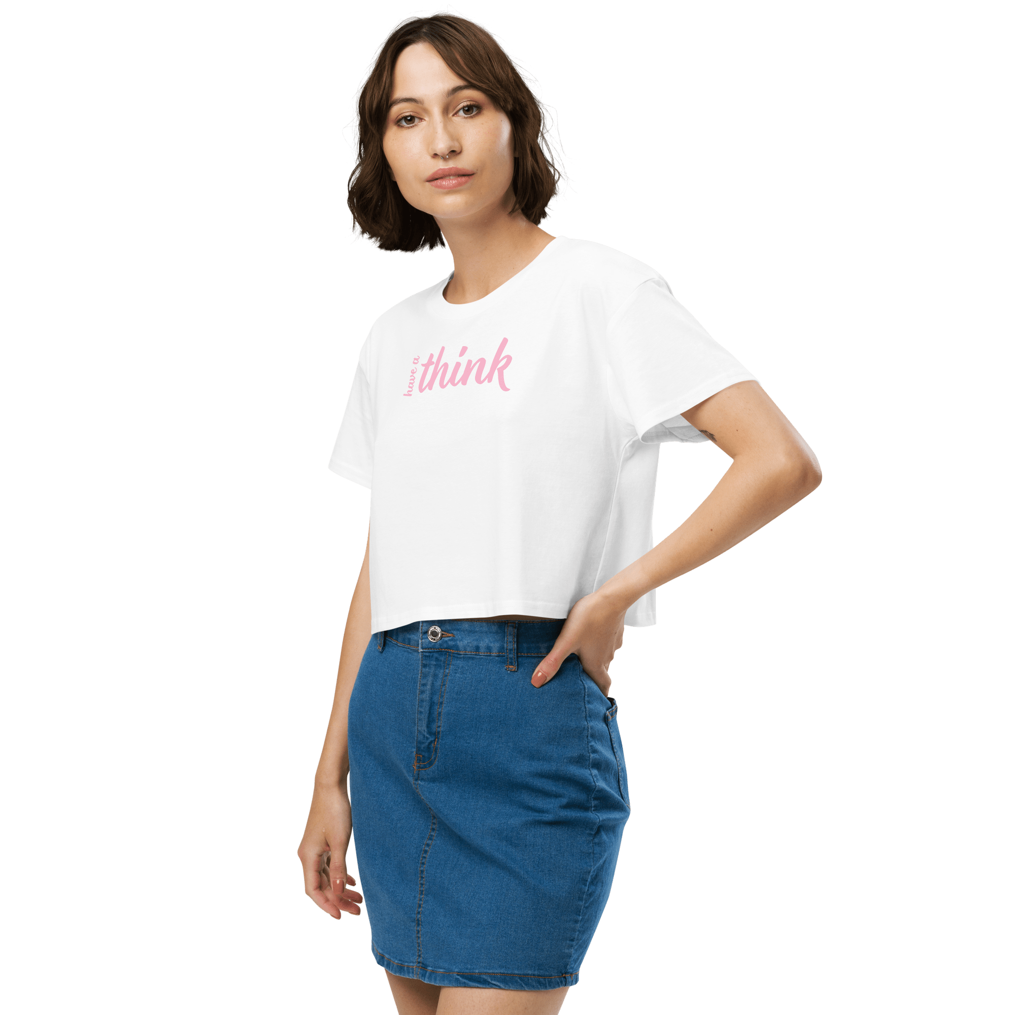 Have a Think Crop Top.