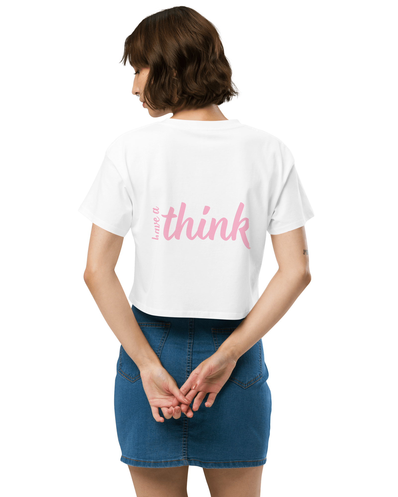 Have a Think Crop Top.