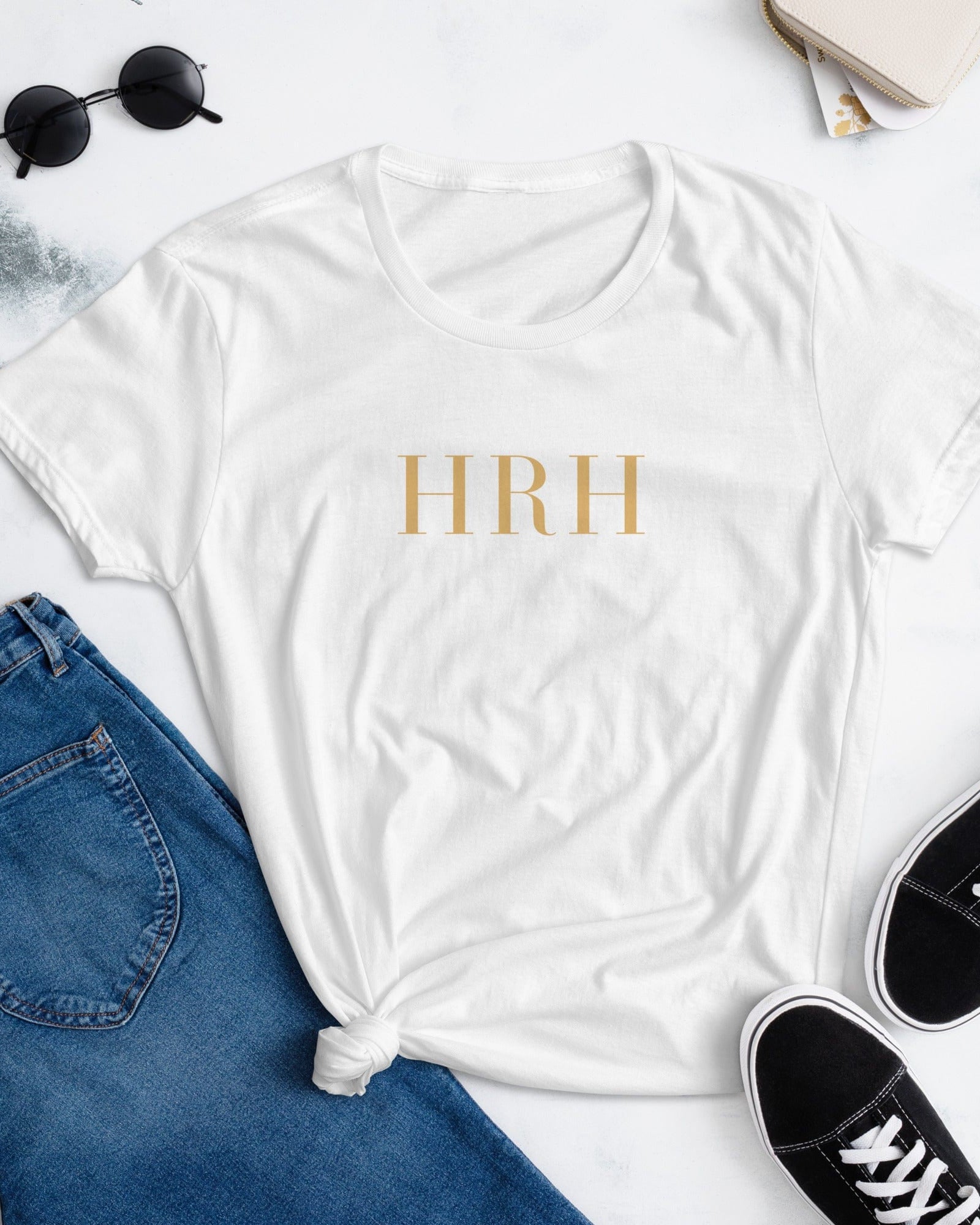 HRH Women's T-shirt for Her Royal Highness Shirts & Tops Jolly & Goode