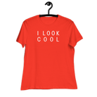 I Look Cool | Women's Relaxed T-Shirt Poppy / S Shirts & Tops Jolly & Goode