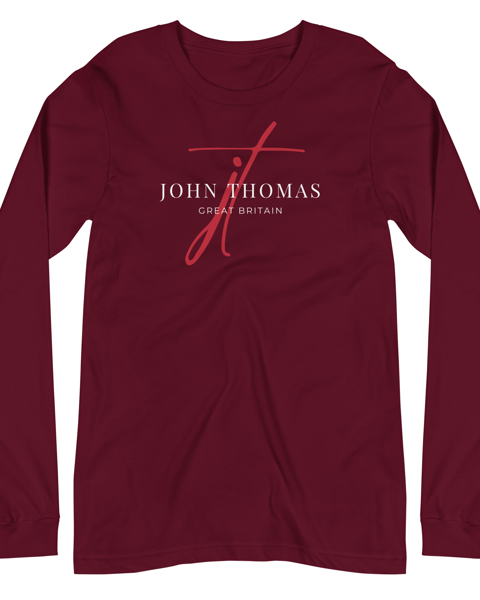 John Thomas | Great Britain | Long-Sleeve Shirt Maroon / XS long sleeve shirts Jolly & Goode