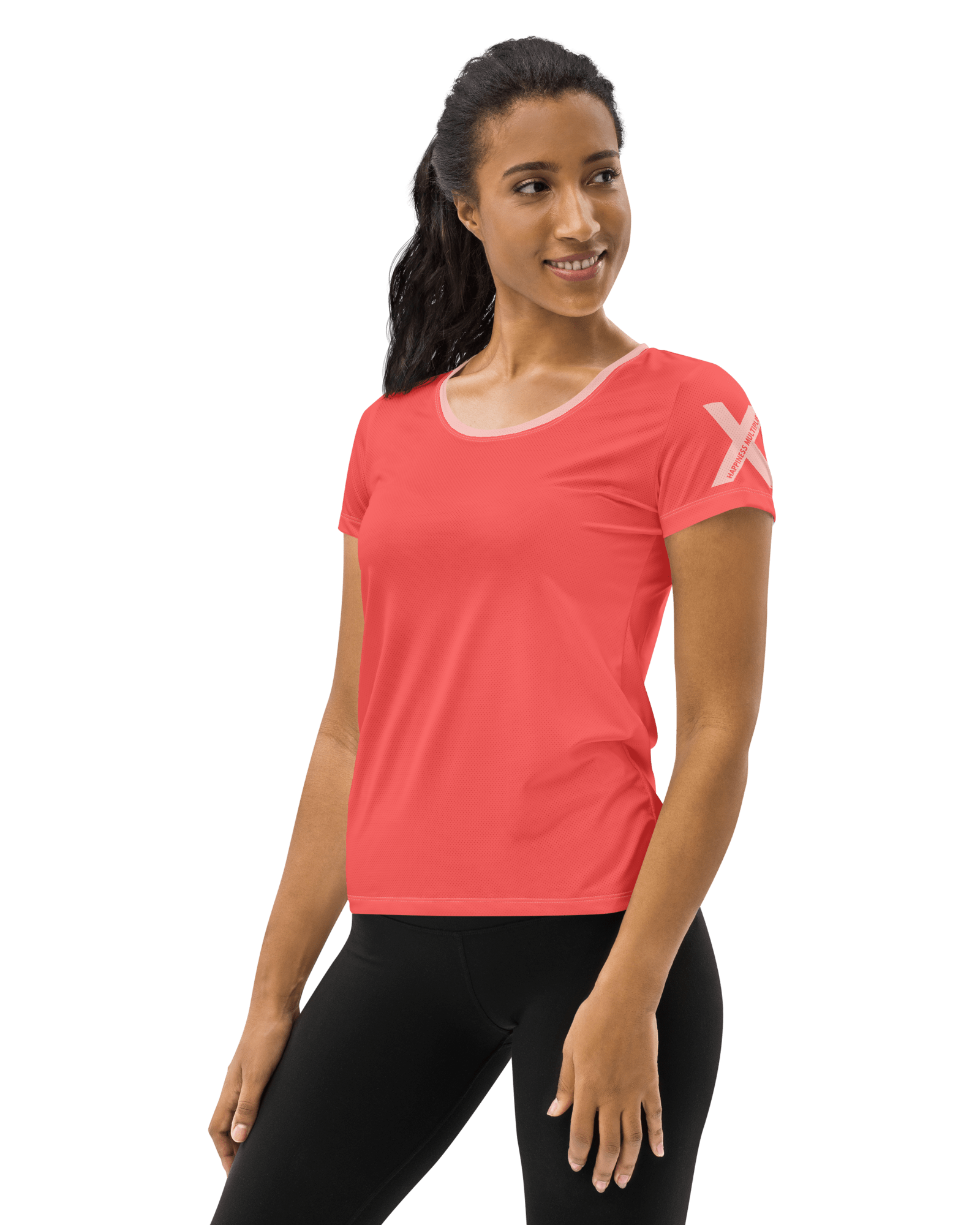 Jolly & Goode Activewear Happiness Multiplier Call to Arms Women's Athletic Shirt Classic Cheeky British Style