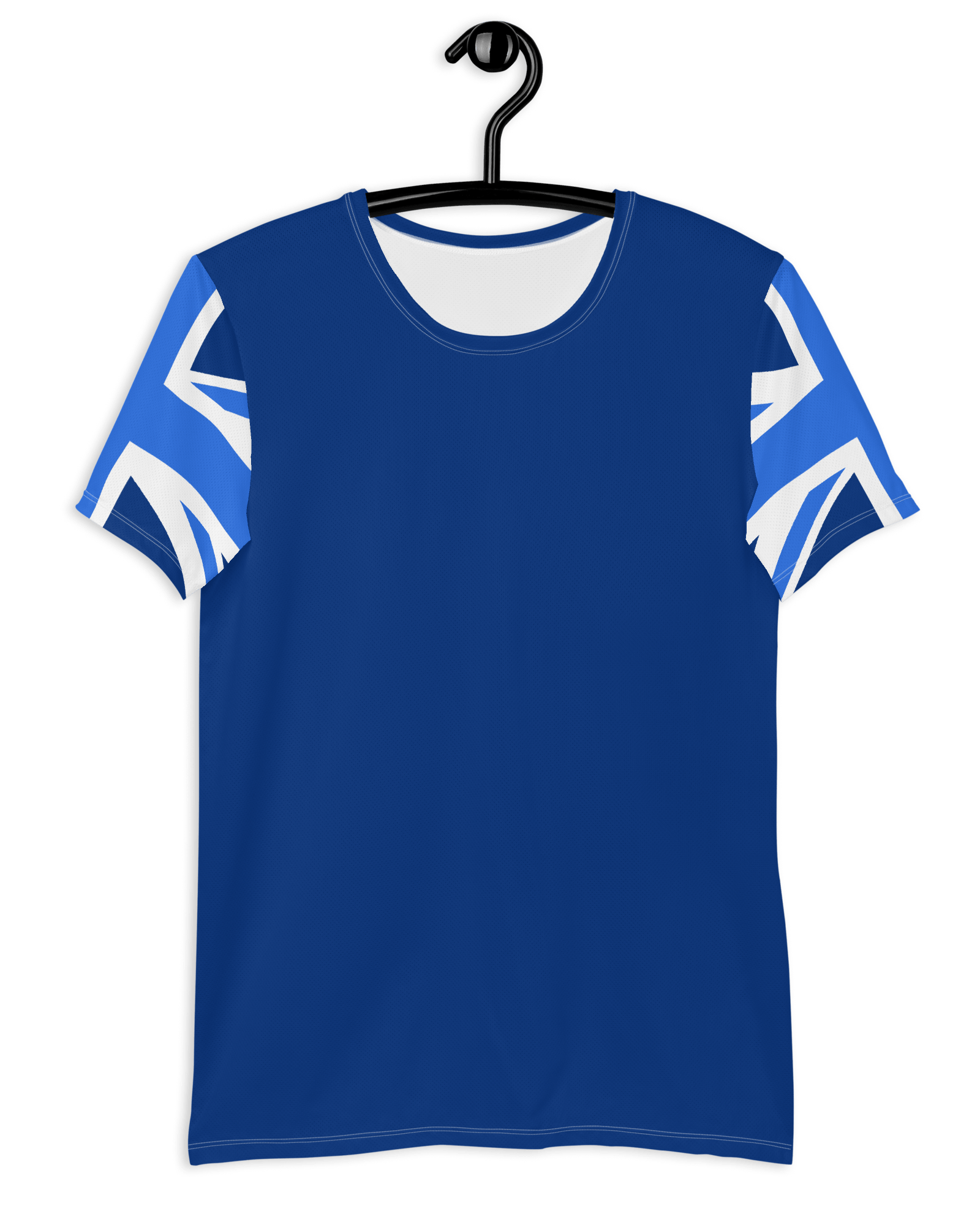 Jolly & Goode Activewear XS Union Jack Men's Workout Shirt | Blue Cheeky British Style