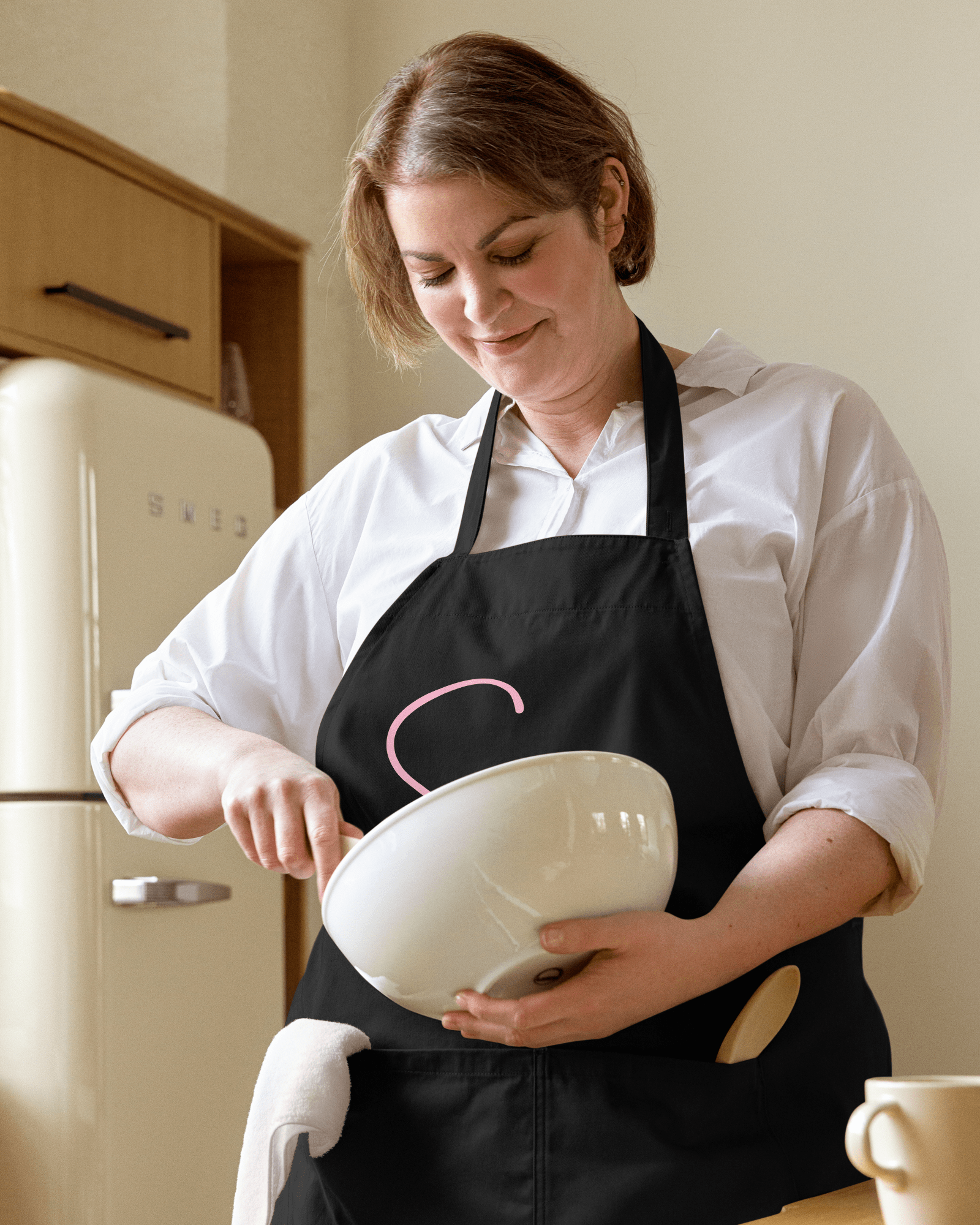 Jolly & Goode Aprons Saucy Apron | Organic Cotton Cheeky British Style