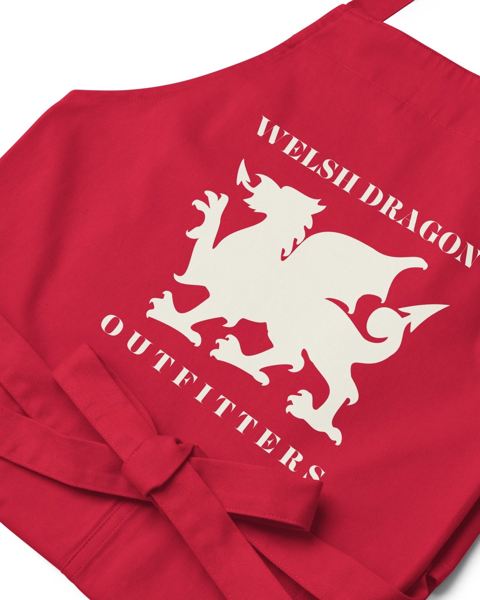Jolly & Goode Aprons Welsh Dragon Outfitters Apron | Organic Cotton Cheeky British Style