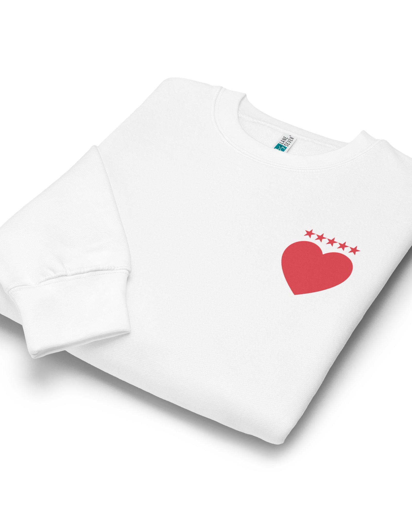 Jolly & Goode Army of Love Crew Neck Sweatshirt | Unisex Cheeky British Style