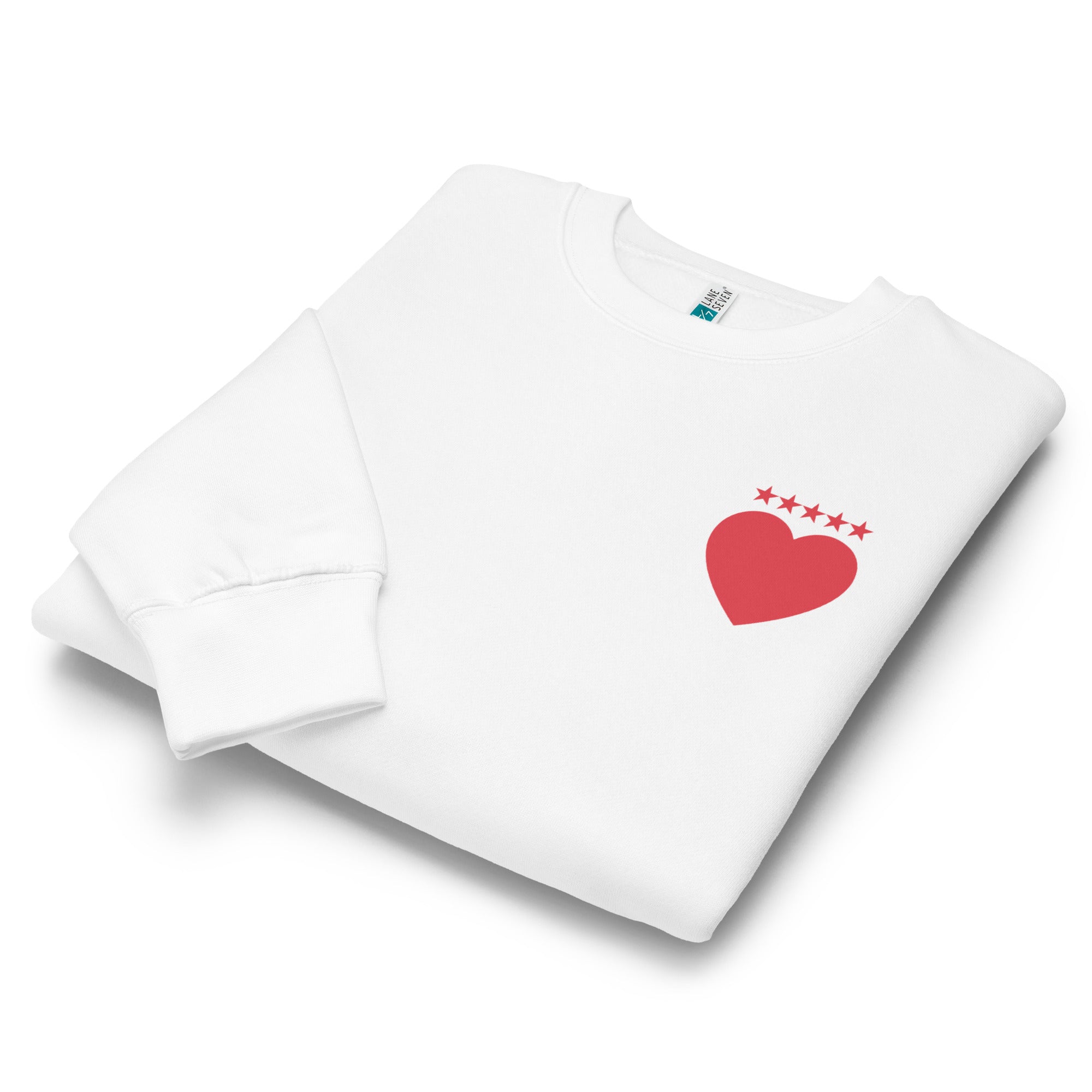 Jolly & Goode Army of Love Crew Neck Sweatshirt | Unisex Cheeky British Style