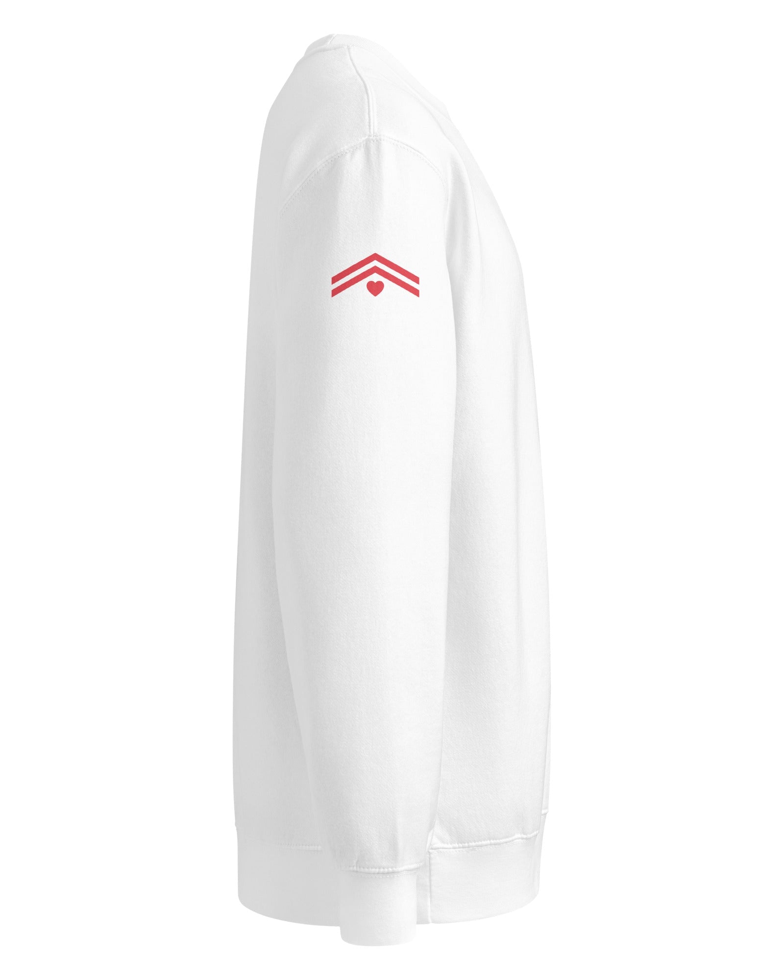 Jolly & Goode Army of Love Crew Neck Sweatshirt | Unisex Cheeky British Style