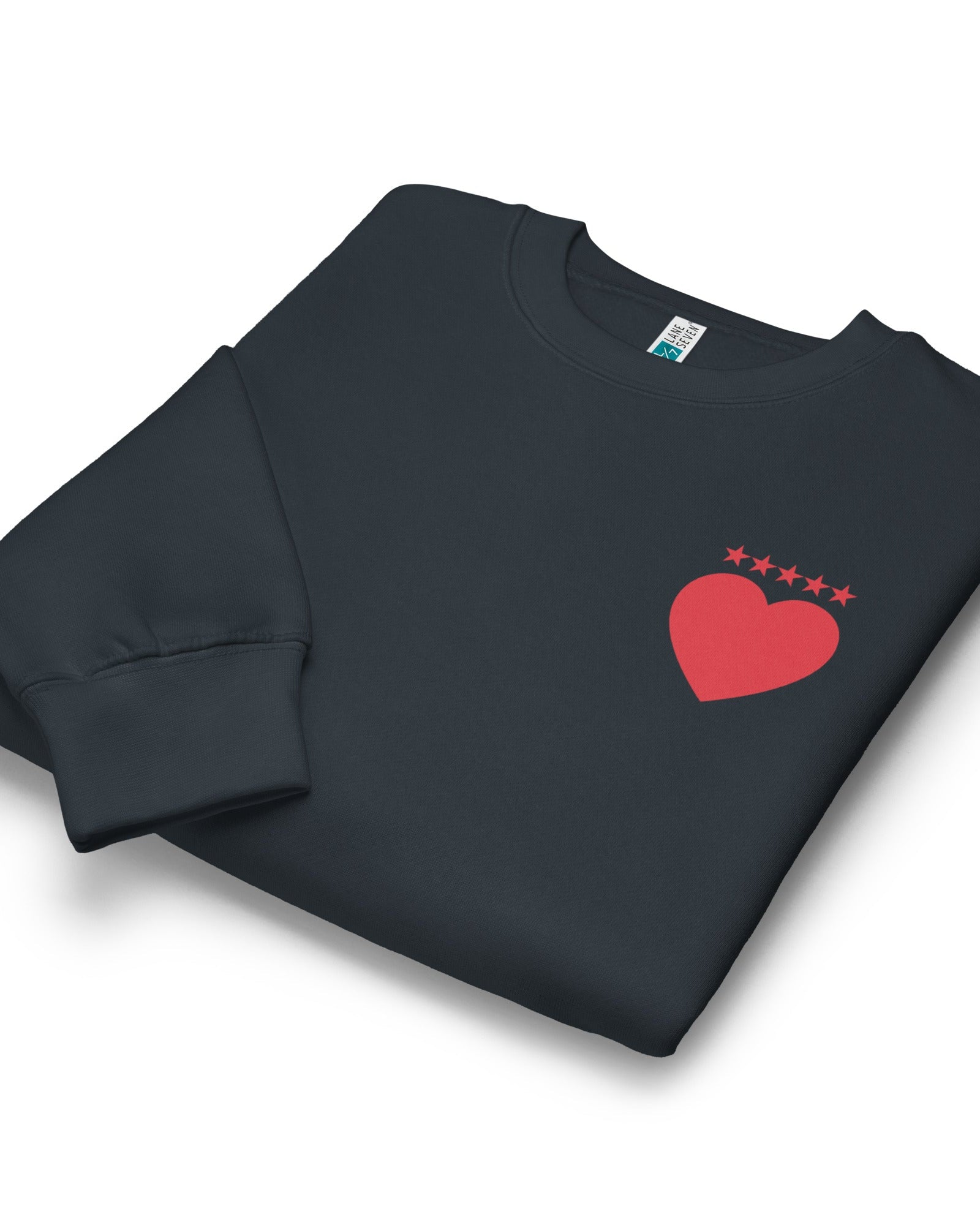 Jolly & Goode Army of Love Crew Neck Sweatshirt | Unisex Cheeky British Style