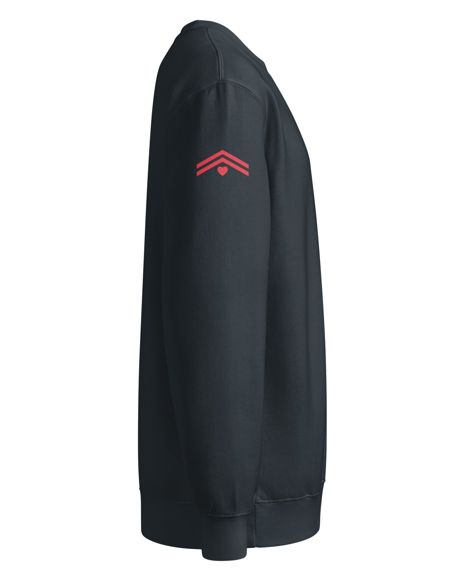 Jolly & Goode Army of Love Crew Neck Sweatshirt | Unisex Cheeky British Style