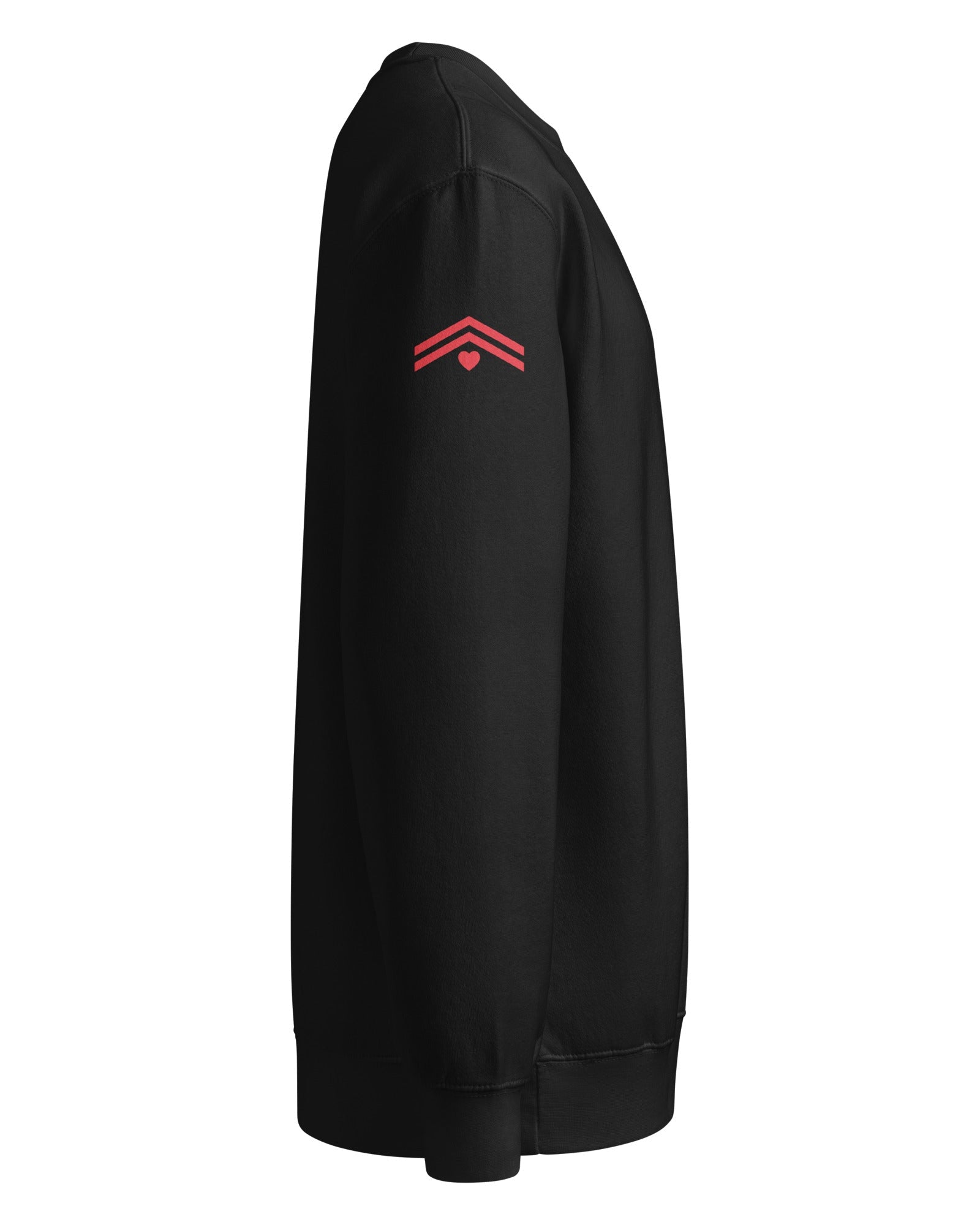 Jolly & Goode Army of Love Crew Neck Sweatshirt | Unisex Cheeky British Style