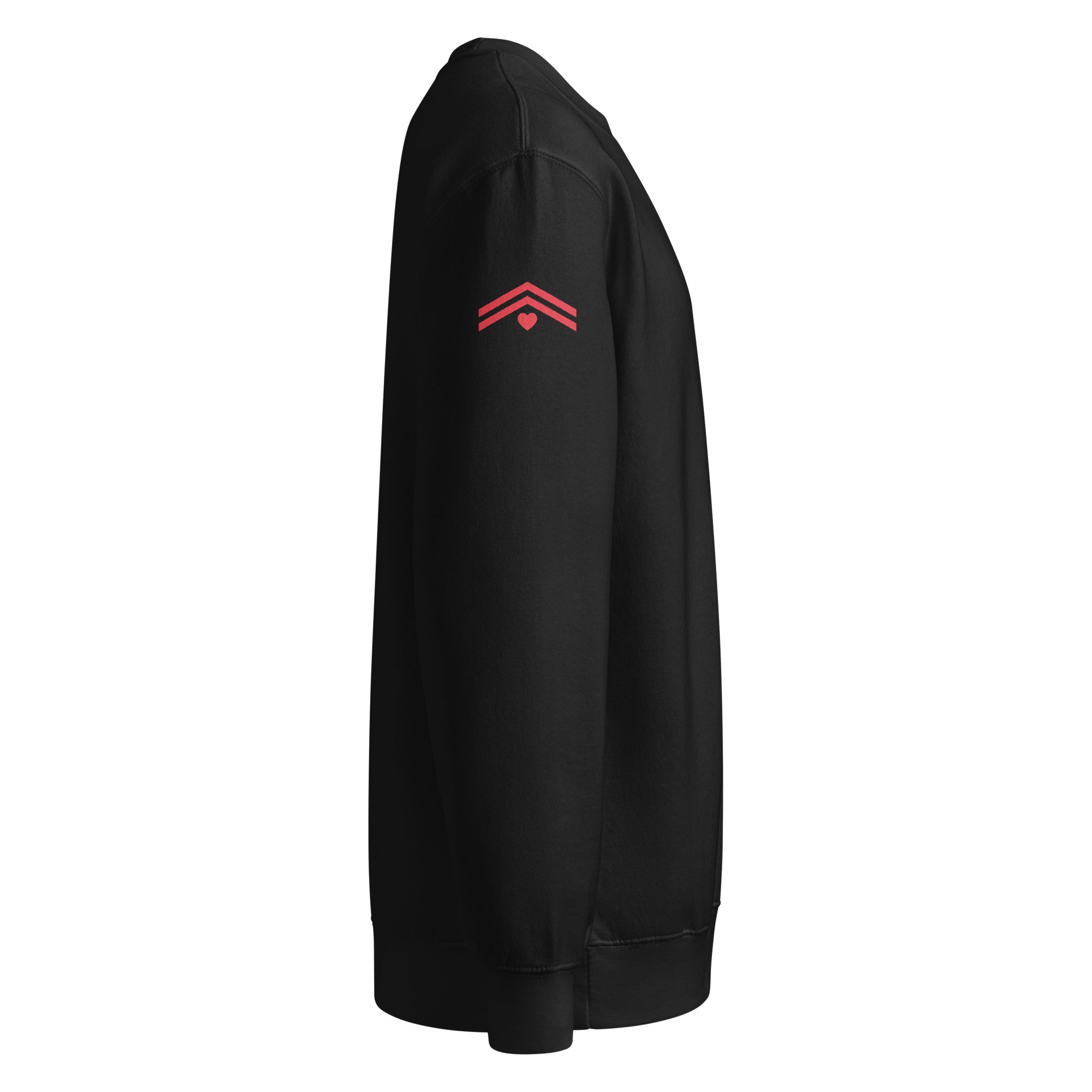 Jolly & Goode Army of Love Crew Neck Sweatshirt | Unisex Cheeky British Style