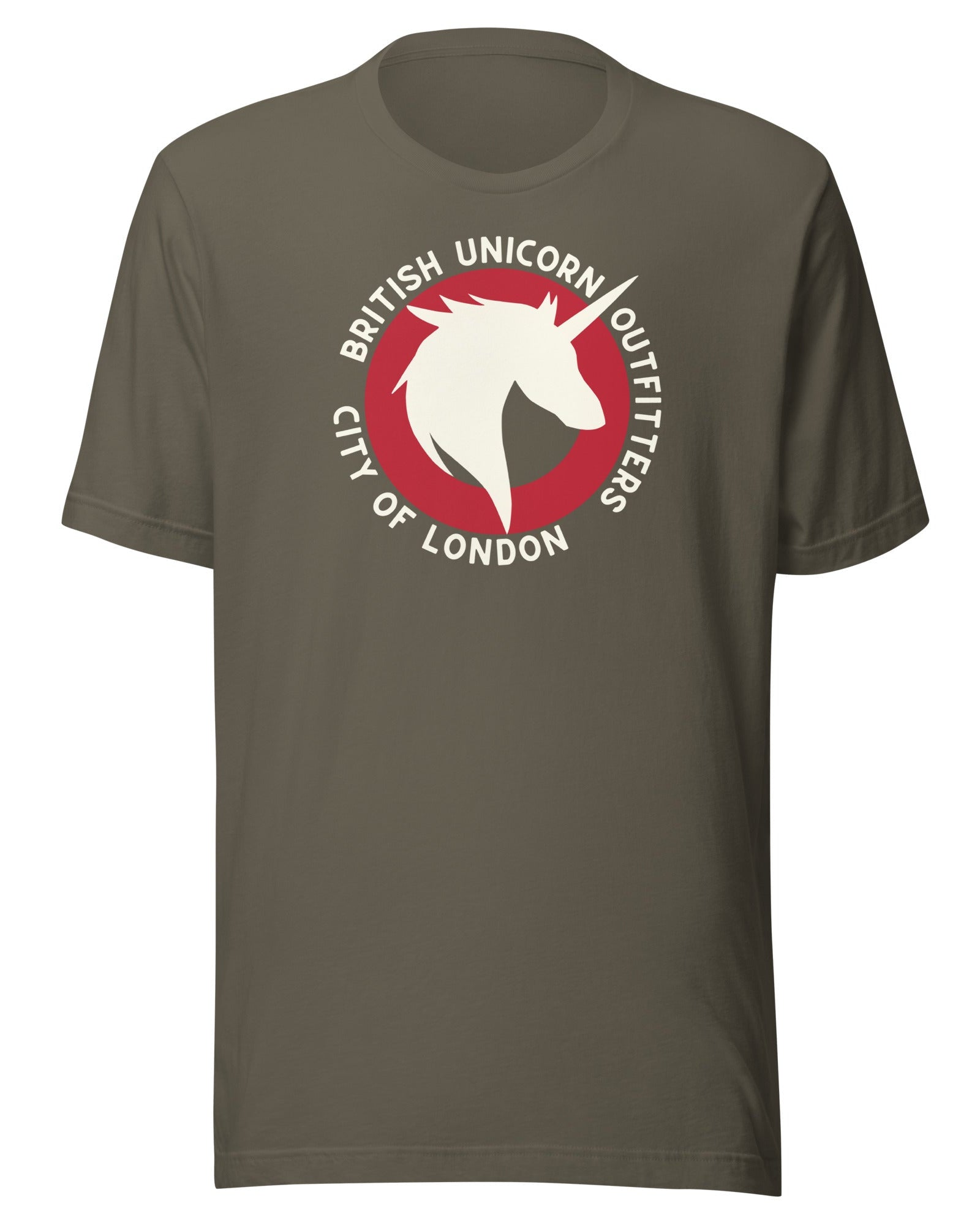 Jolly & Goode Army / S British Unicorn Outfitters T-shirt Cheeky British Style
