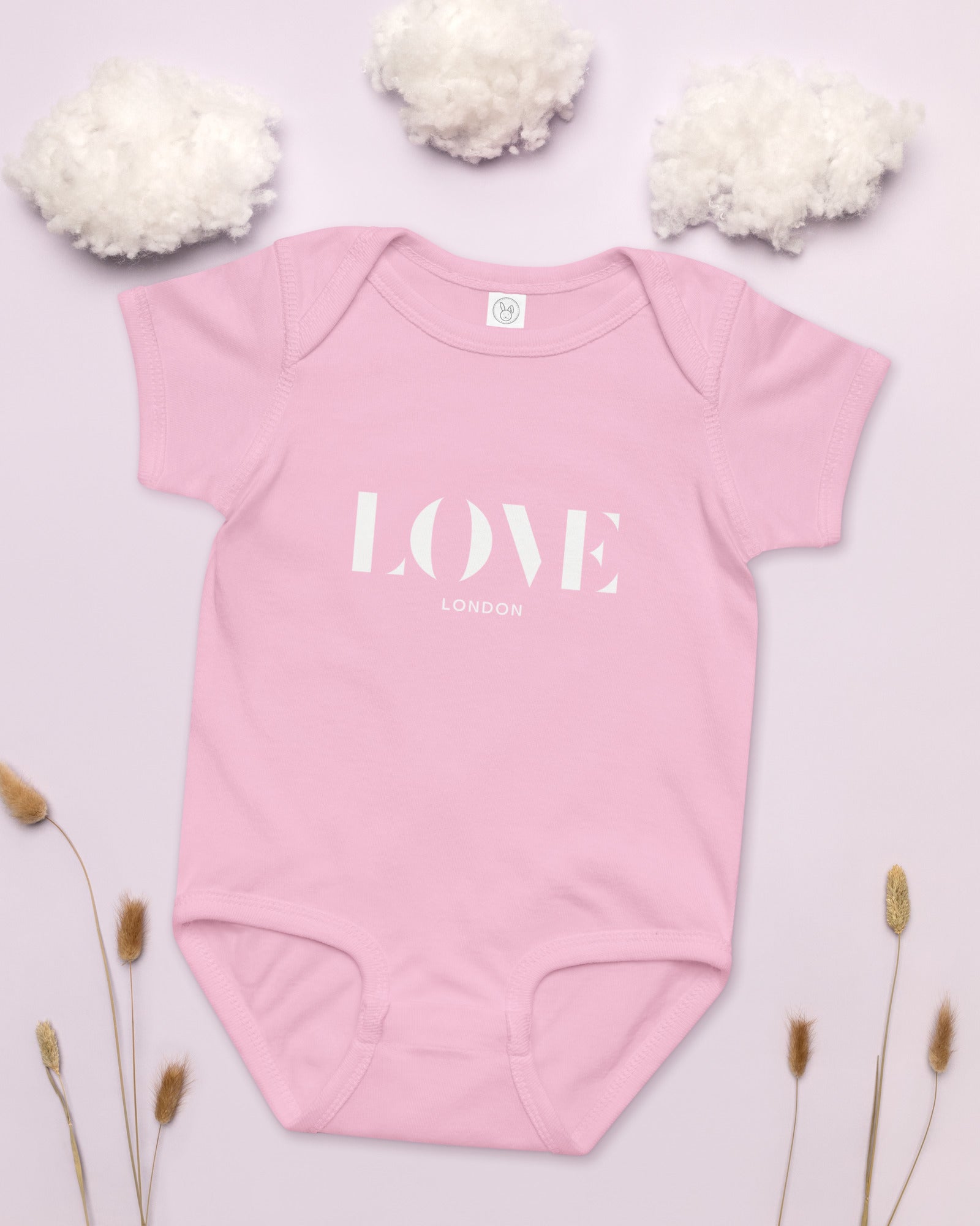 Jolly & Goode Baby One-Pieces Love London Baby Jersey Bodysuit Cheeky British Style