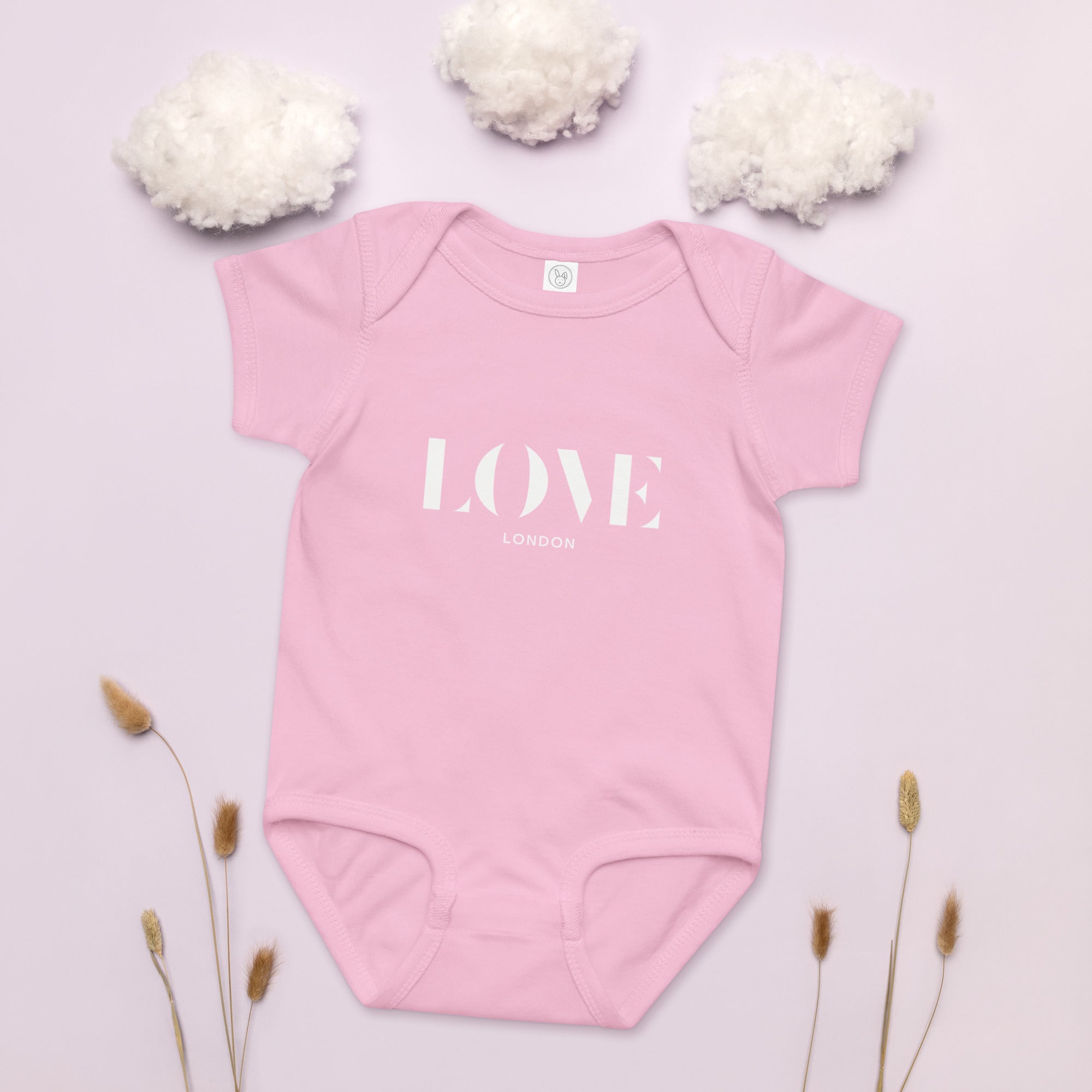 Jolly & Goode Baby One-Pieces Love London Baby Jersey Bodysuit Cheeky British Style