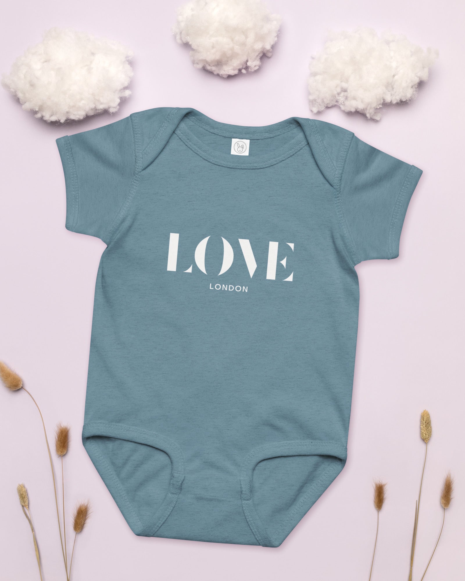 Jolly & Goode Baby One-Pieces Love London Baby Jersey Bodysuit Cheeky British Style
