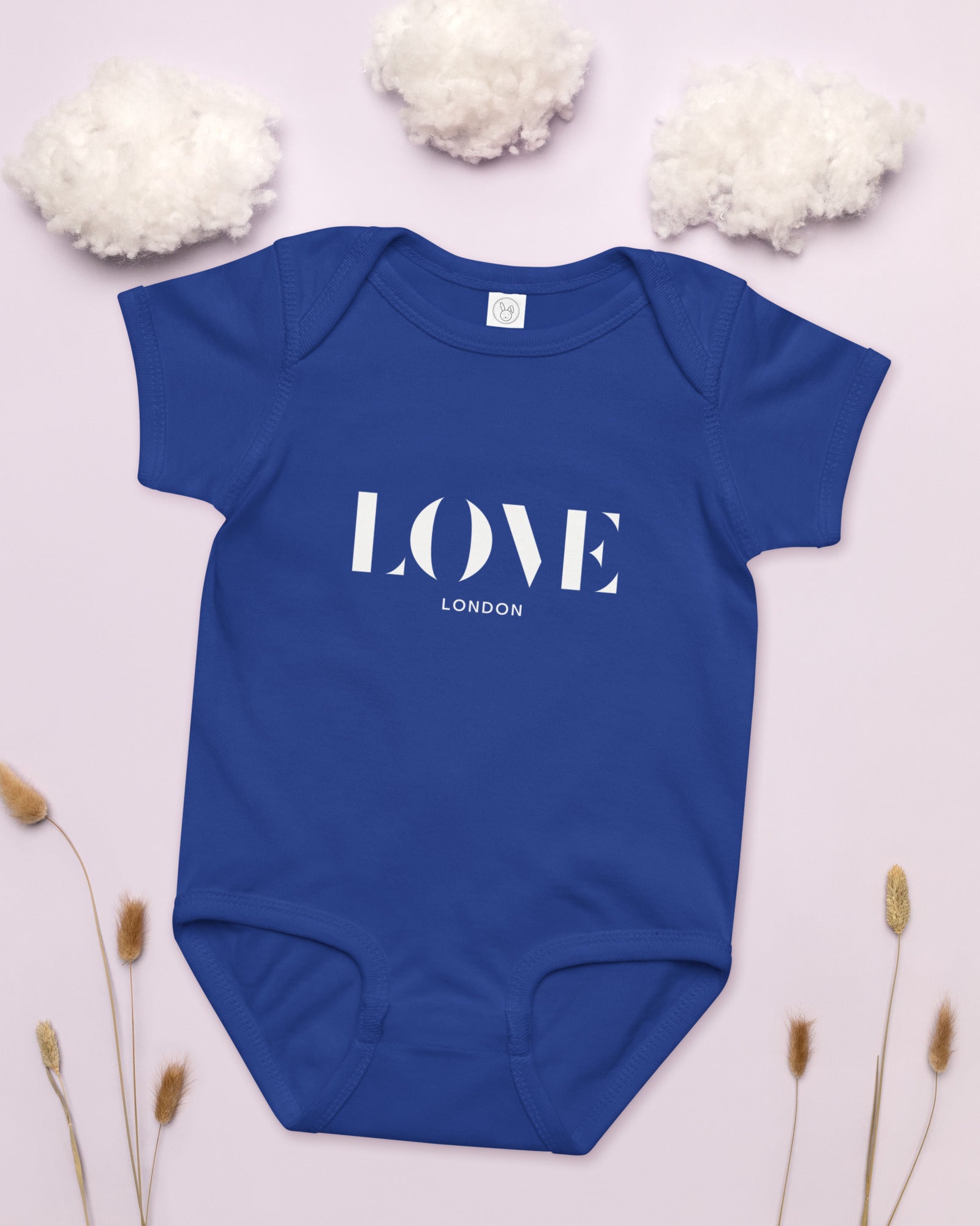 Jolly & Goode Baby One-Pieces Love London Baby Jersey Bodysuit Cheeky British Style