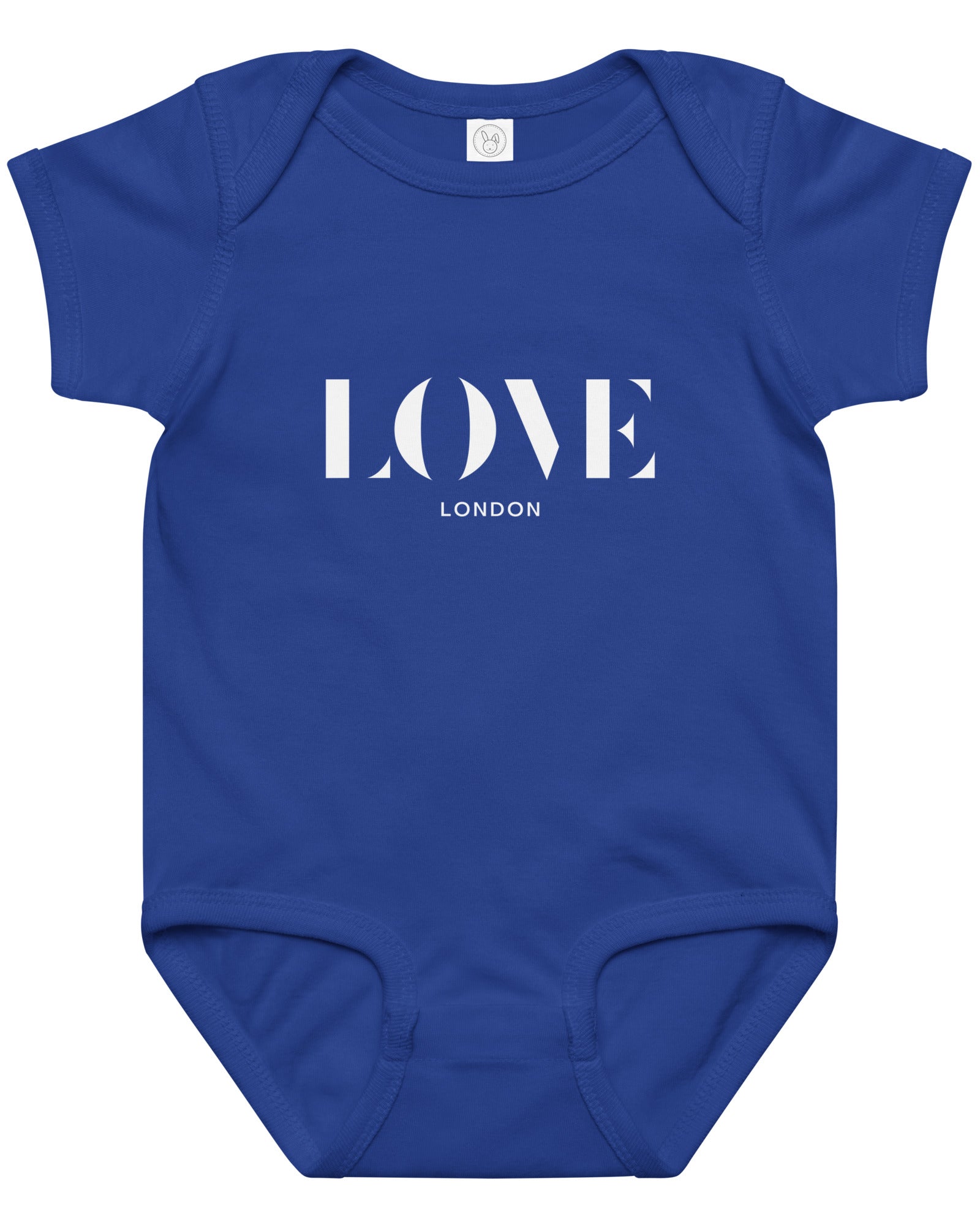 Jolly & Goode Baby One-Pieces Royal / 6M Love London Baby Jersey Bodysuit Cheeky British Style