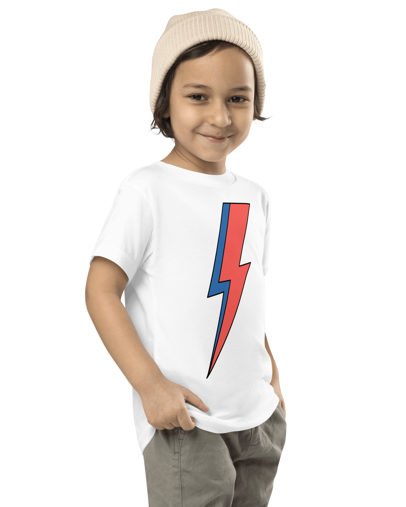Jolly & Goode Baby & Toddler Tops Lightning Bolt Toddler T-shirt Cheeky British Style
