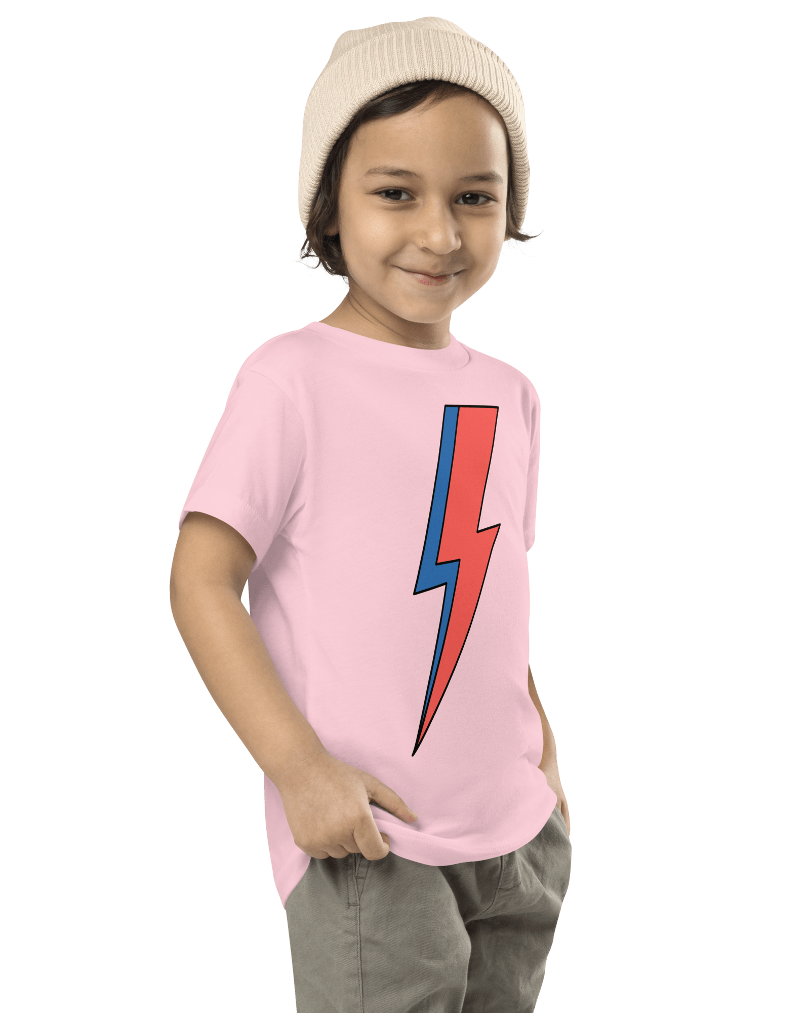 Jolly & Goode Baby & Toddler Tops Lightning Bolt Toddler T-shirt Cheeky British Style