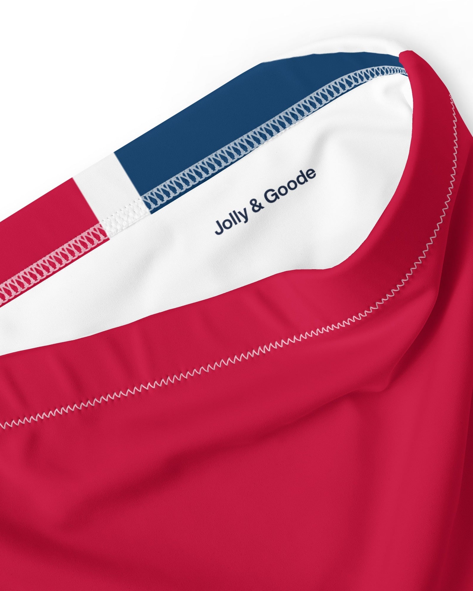 Jolly & Goode Bikini Bottoms Cheeky Union Jack Bikini Bottom | Red Back | Union Jack Front Cheeky British Style