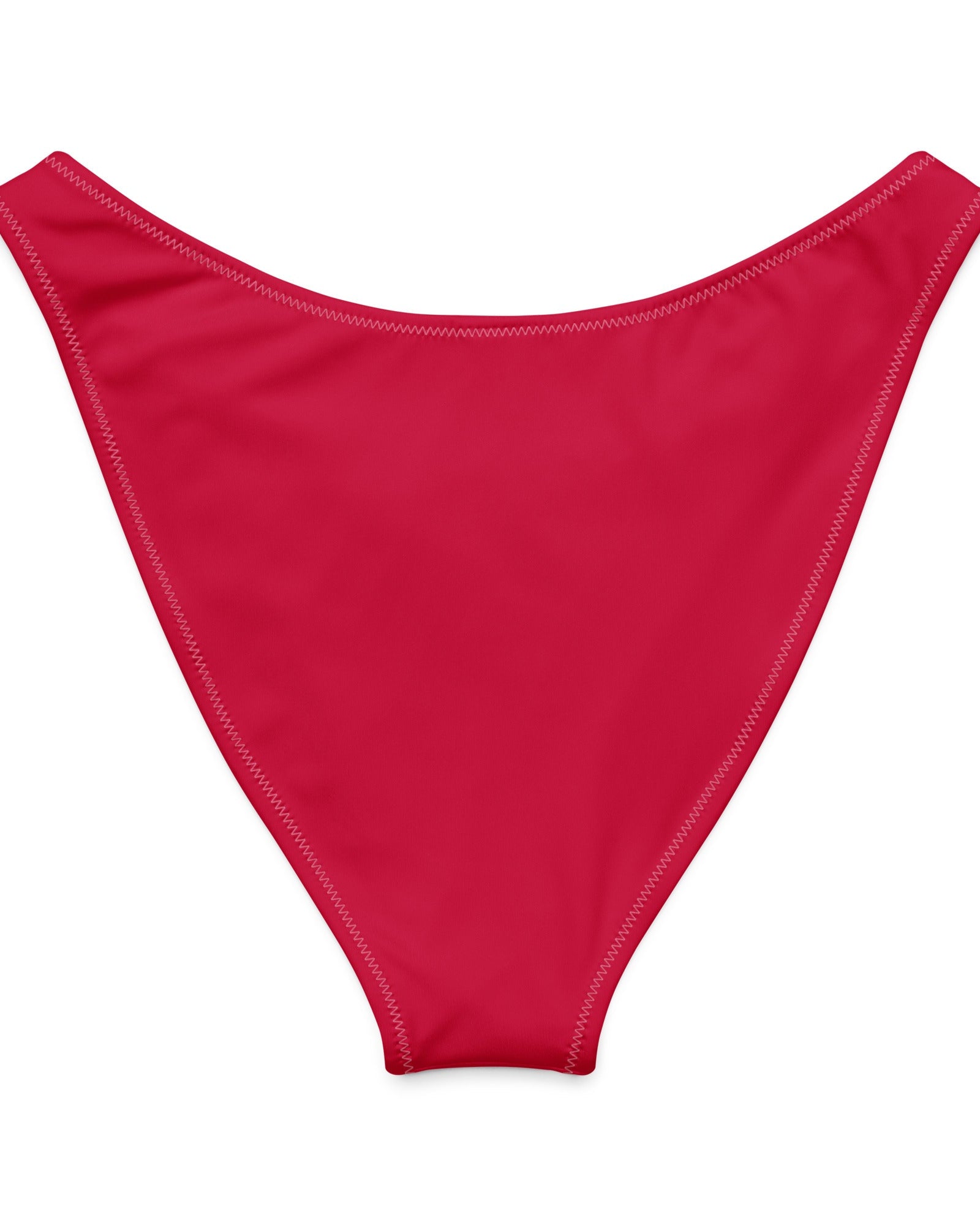 Jolly & Goode Bikini Bottoms Union Jack V-cut Bikini Bottom in Red Cheeky British Style