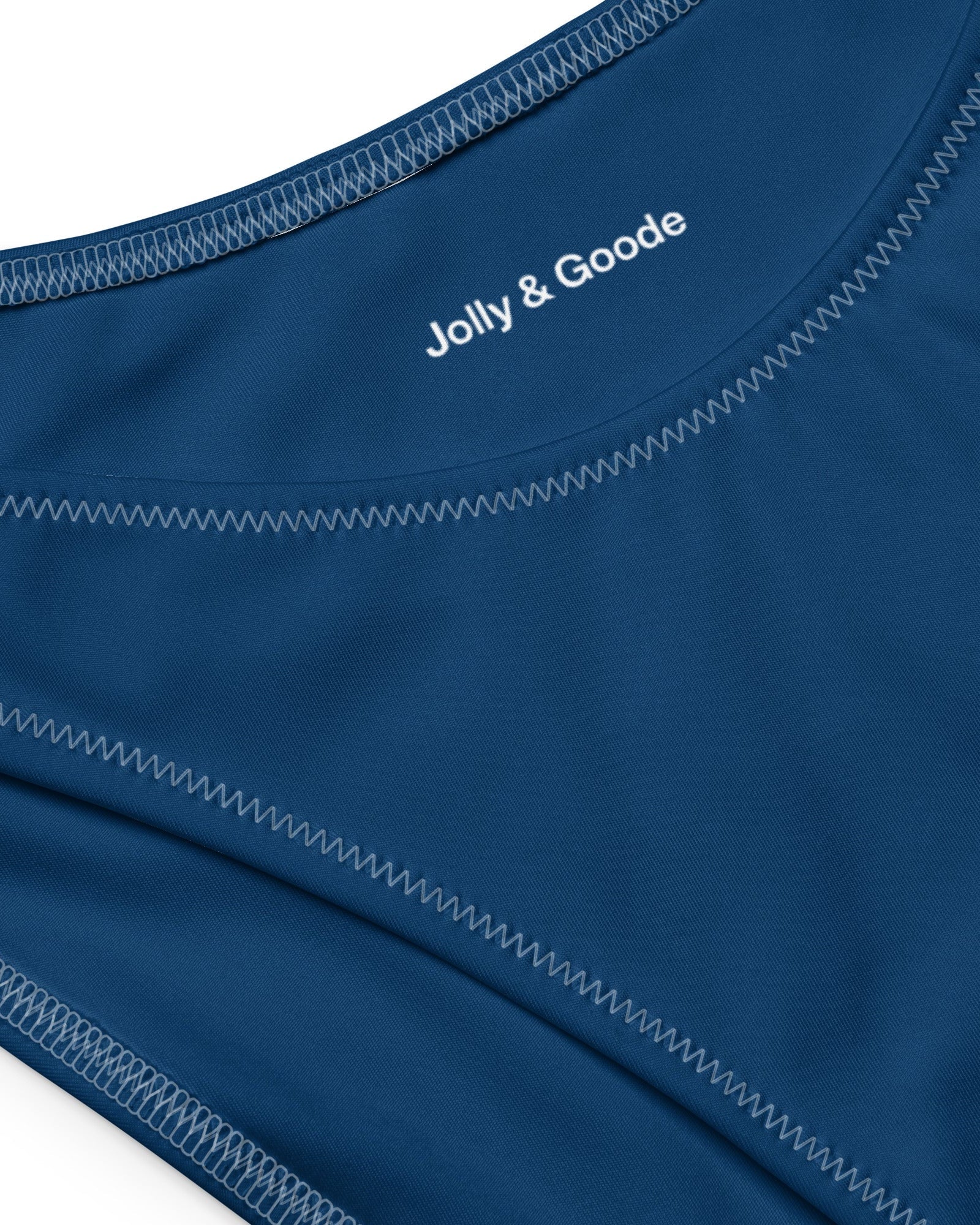 Jolly & Goode Bikini Bottoms Union Jack V-cut Bikini Bottom Separate in Navy Blue Cheeky British Style