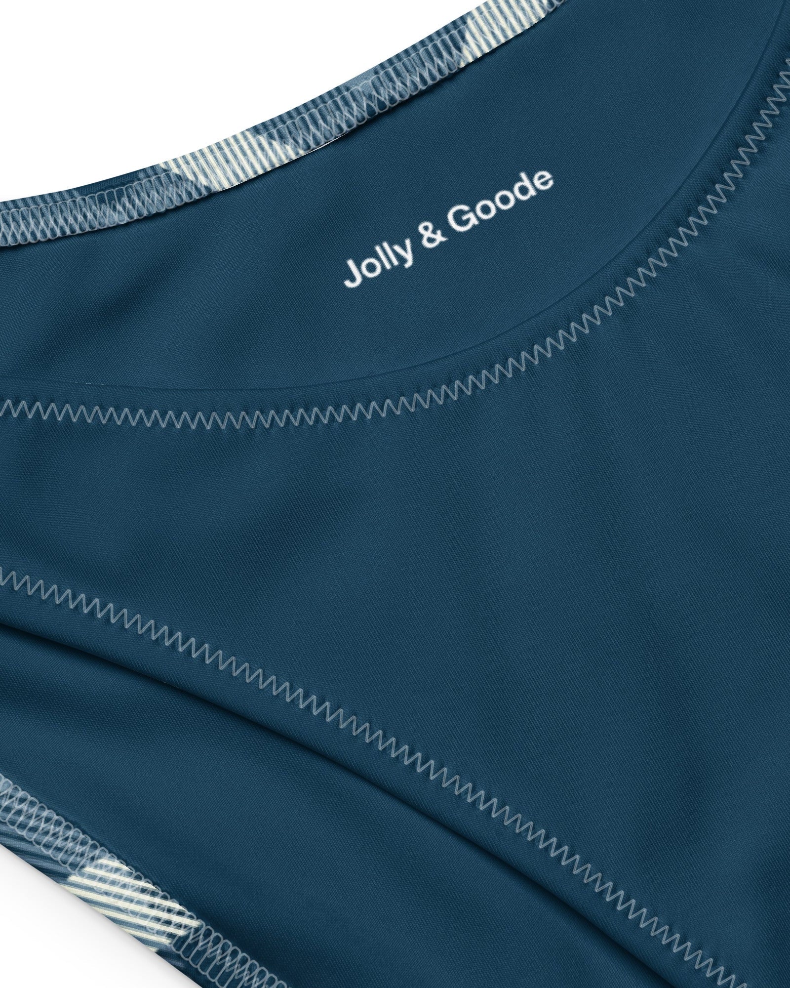 Jolly & Goode Bikini Cheeky Check Bandeau Bikini Set Cheeky British Style